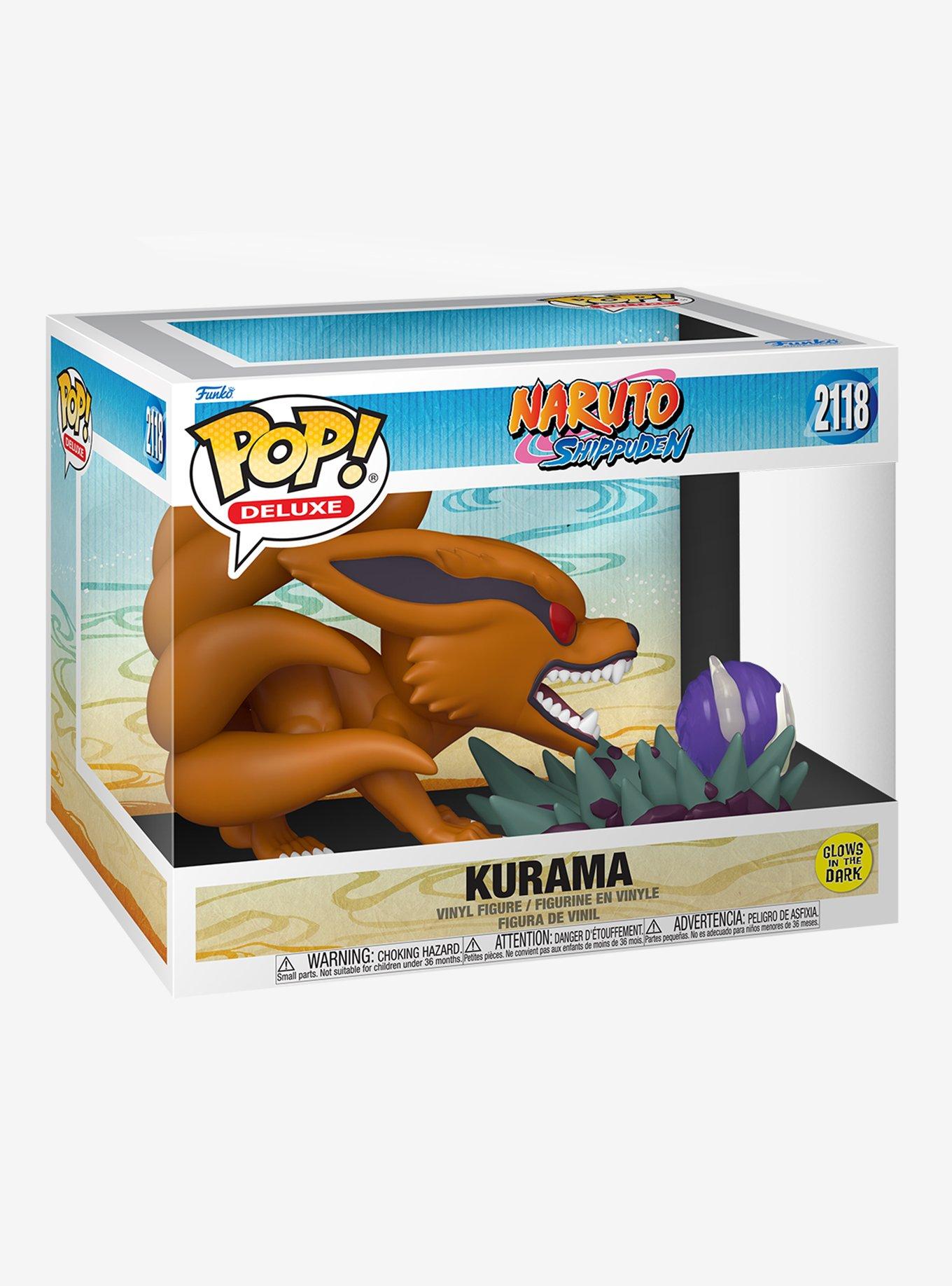 Funko Naruto Shippuden Pop! Deluxe Kurama (Glow-In-The-Dark) Vinyl Figure, , alternate