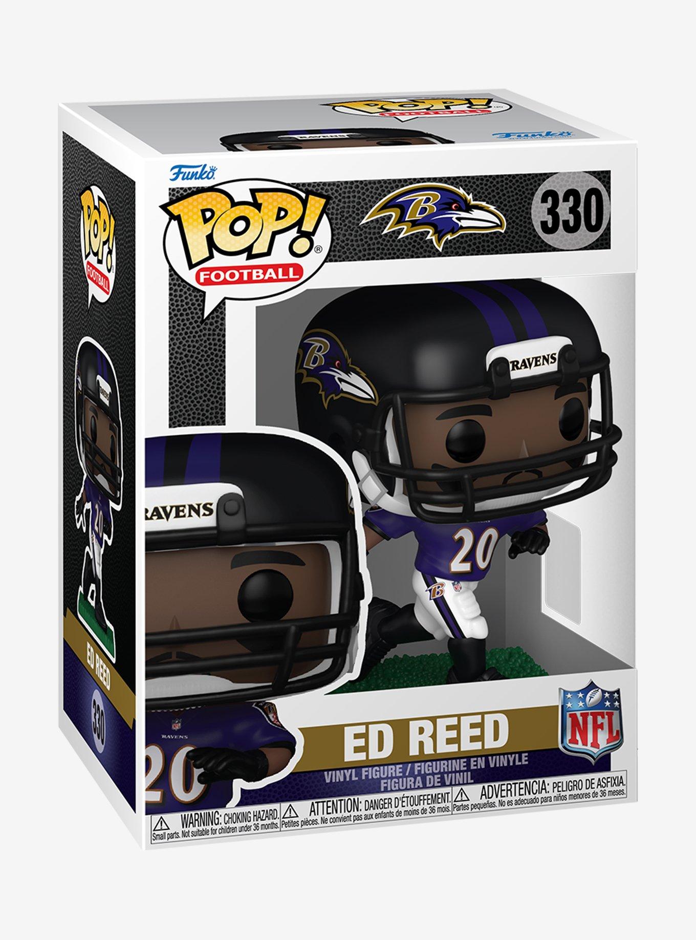 Funko NFL Baltimore Ravens Pop! Football Ed Reed Vinyl Figure, , hi-res