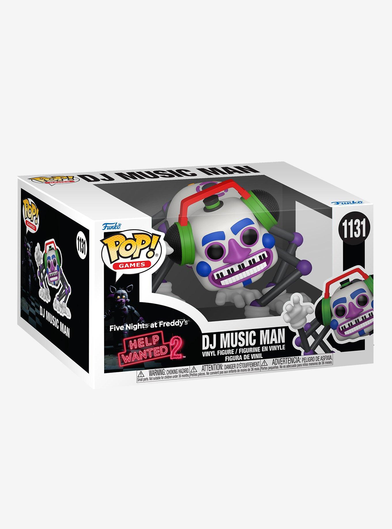 Funko Five Nights At Freddy’s: Help Wanted 2 Pop! Games DJ Music Man Vinyl Figure, , hi-res