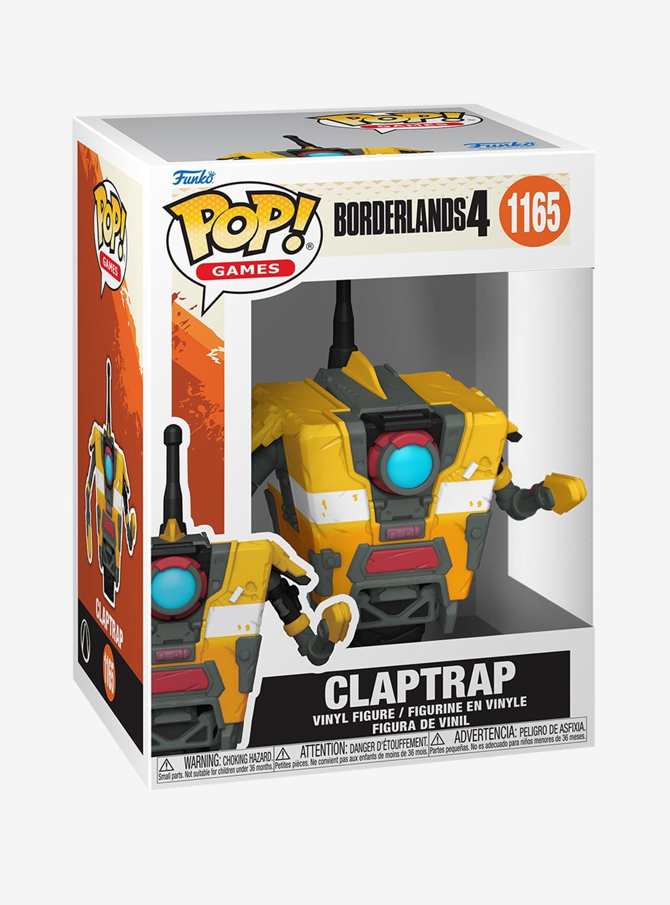 Funko Borderlands 4 Pop! Games Claptrap Vinyl Figure, , hi-res