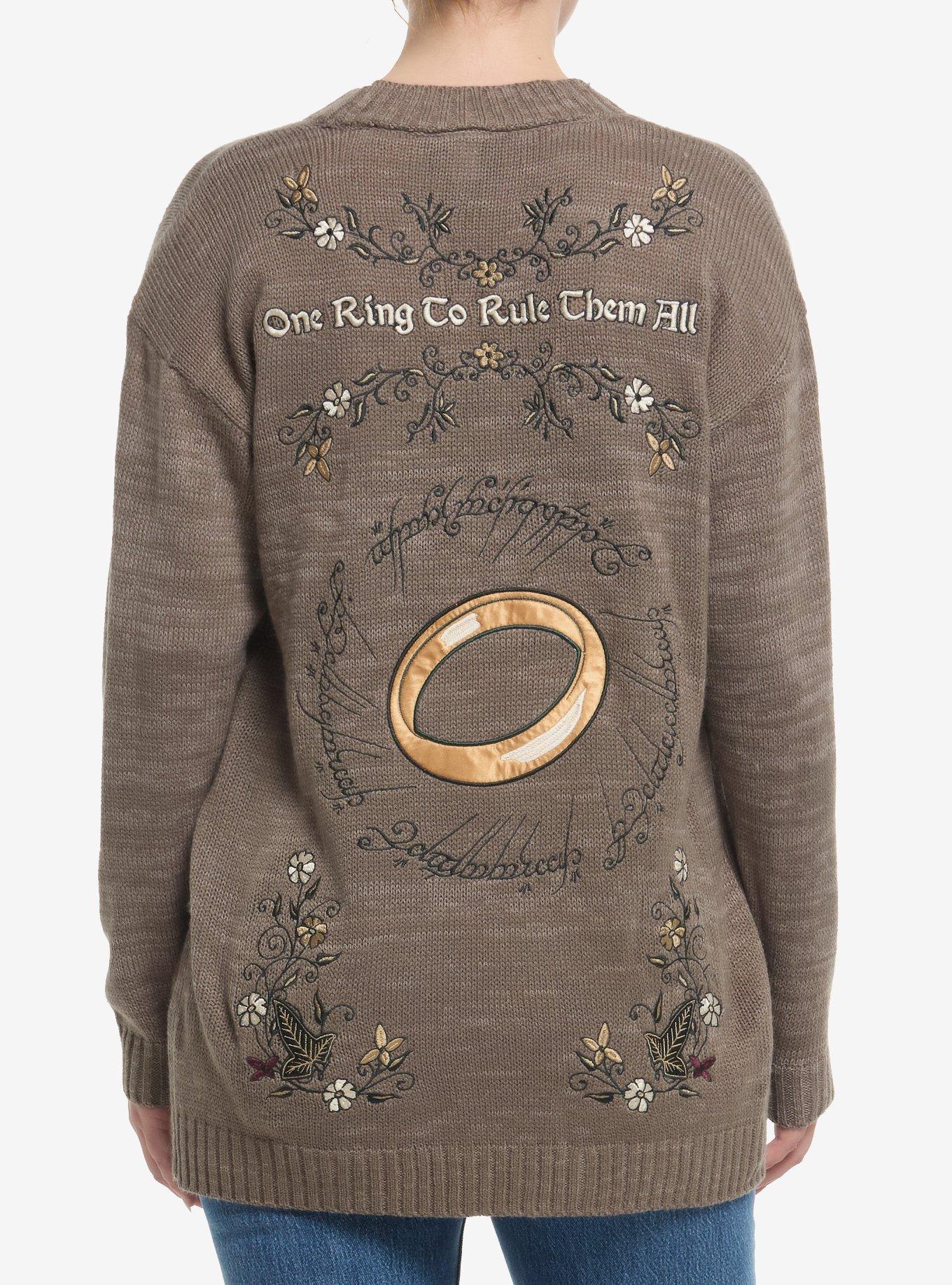 The Lord Of The Rings Floral Icons Cardigan, , hi-res