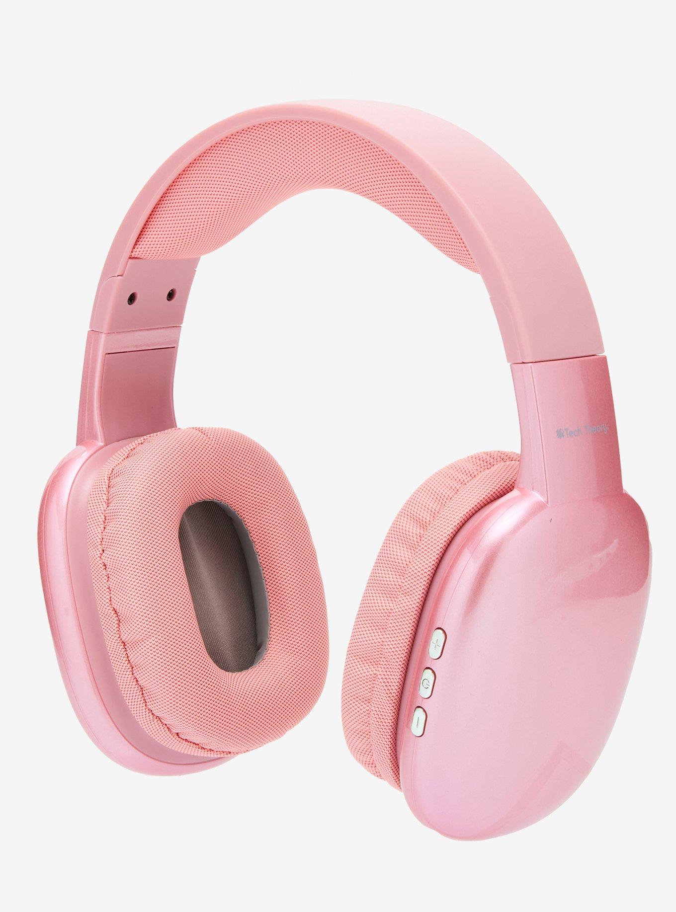 Tech Theory SoundPro Pink Bluetooth Headphones, , hi-res