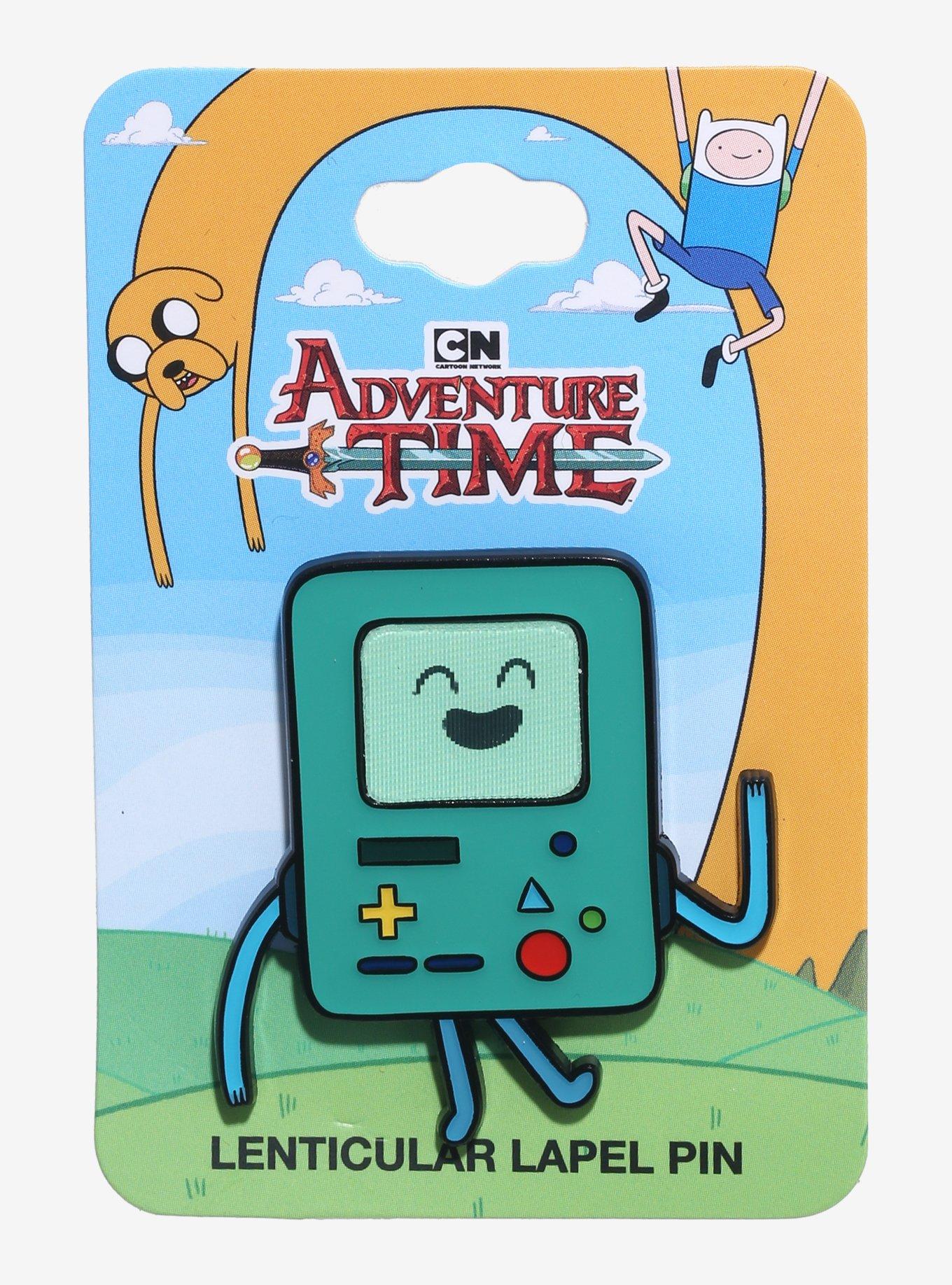 Adventure Time BMO Lenticular Enamel Pin, , alternate