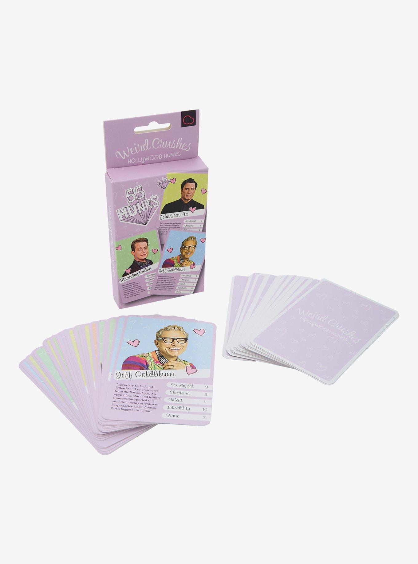 Weird Crushes Hollywood Hunks Card Game, , hi-res