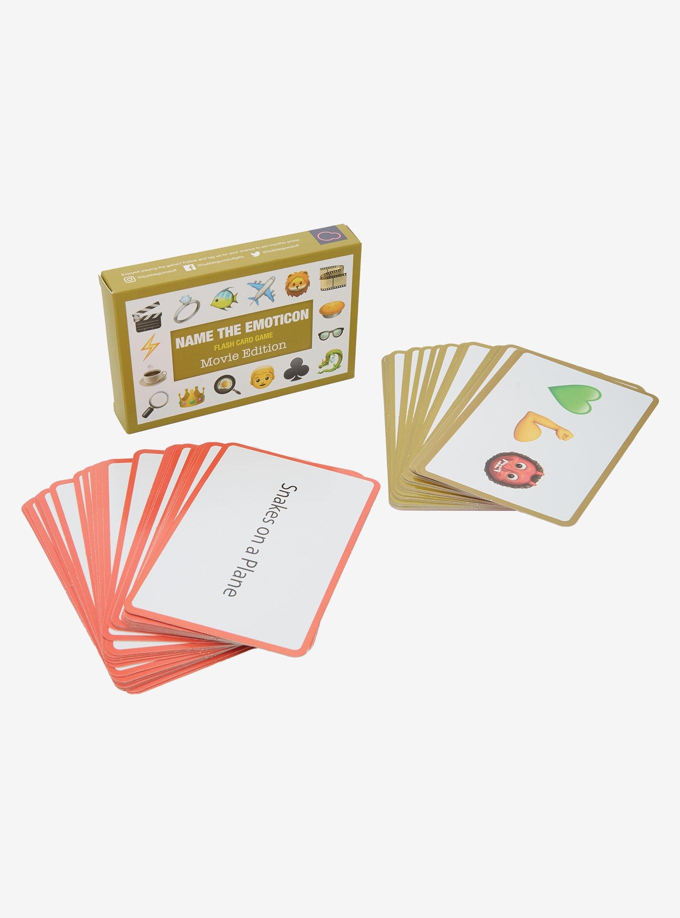 Name The Emoticon Movie Edition Flash Card Game, , hi-res