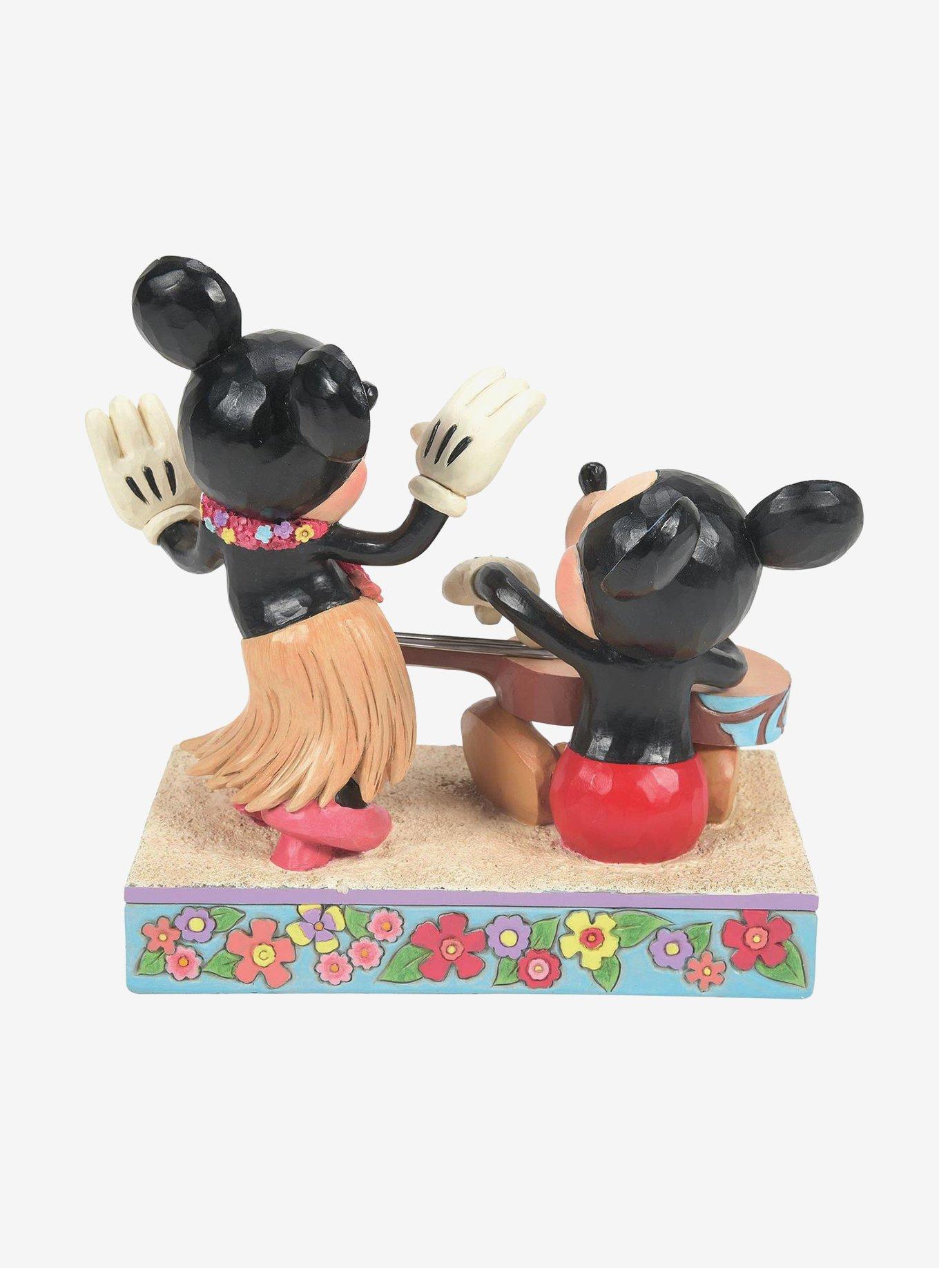 Disney Mickey & Minnie Hawaii Jim Shore Figurine, , hi-res