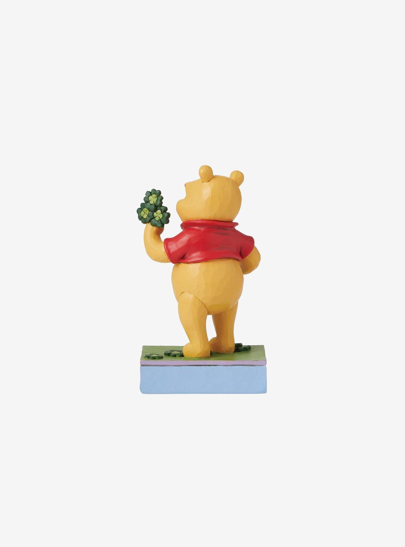 Disney Winnie The Pooh with Clovers & Pot Jim Shore Figurine, , hi-res