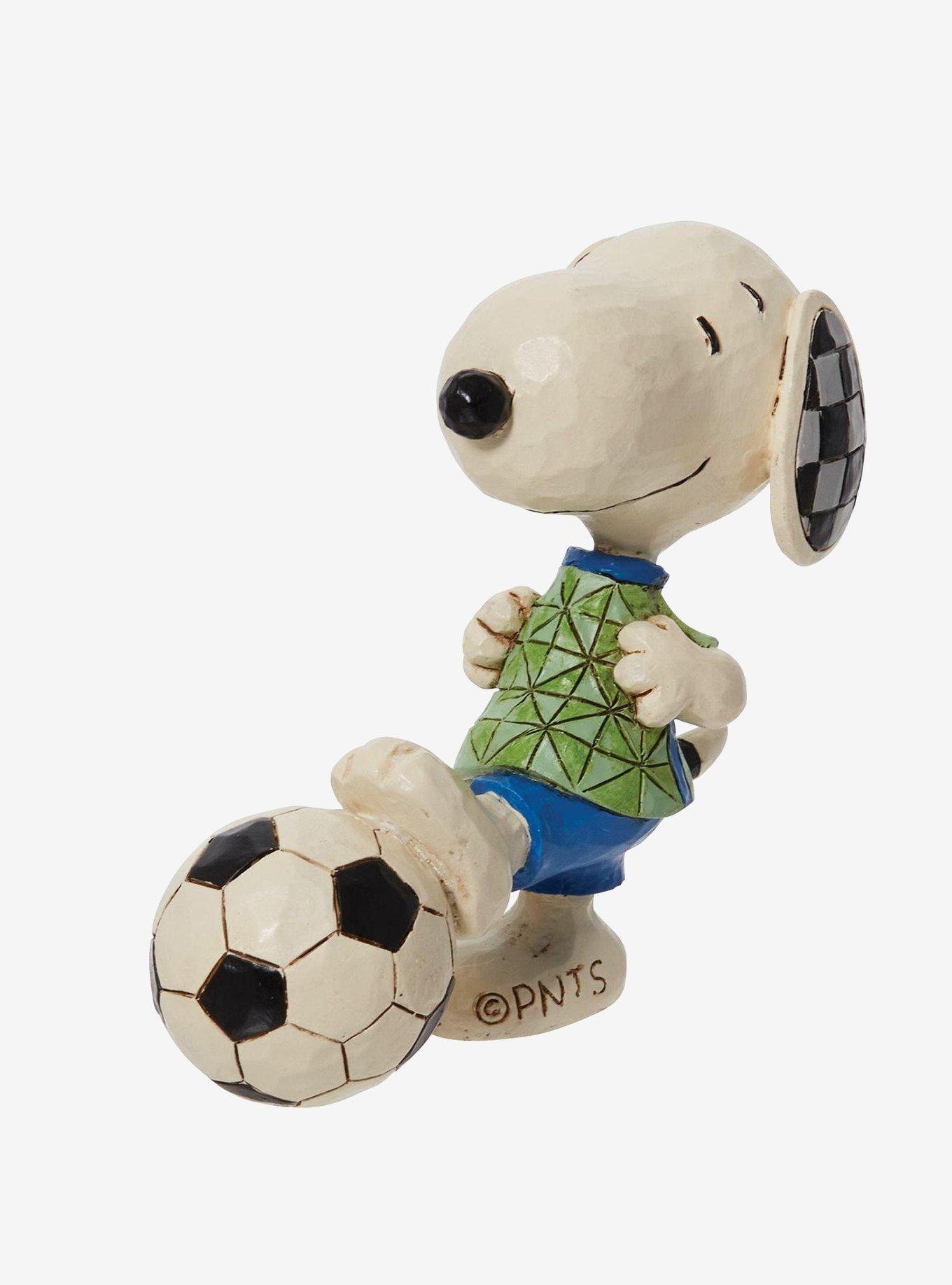 Peanuts Mini Snoopy Soccer Jim Shore Figure, , hi-res