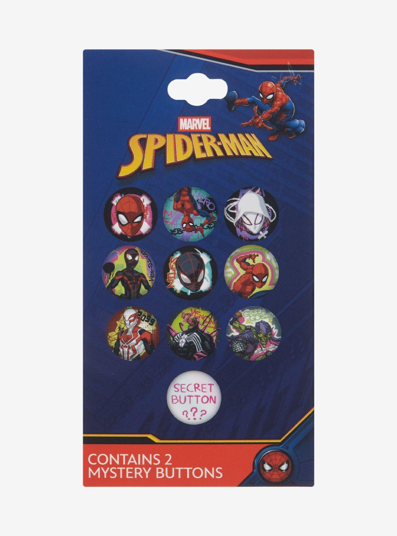 Marvel Spider-Man Blind Box Button, , hi-res