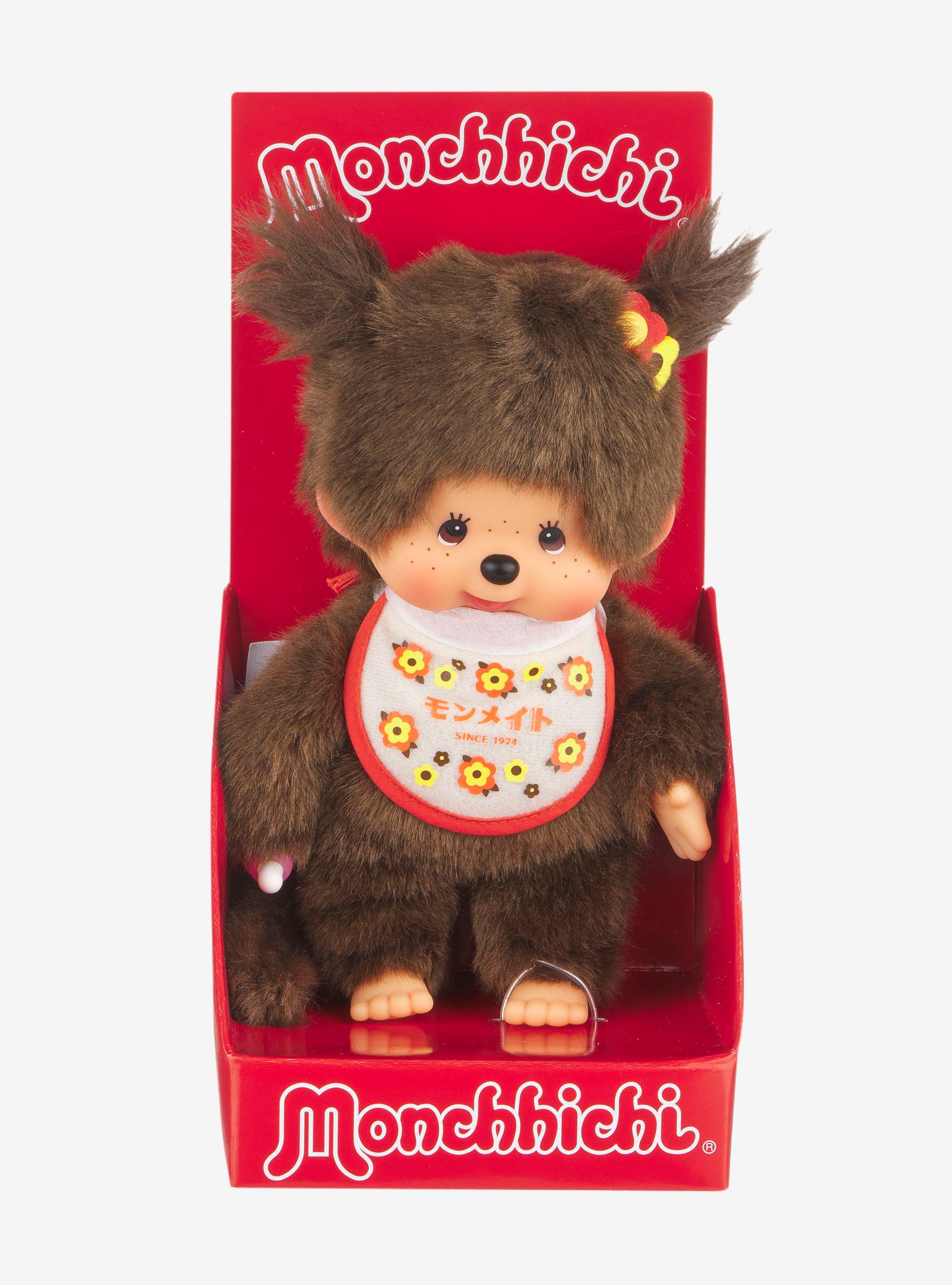 Monchhichi Retro Monmate Girl Plush, , hi-res