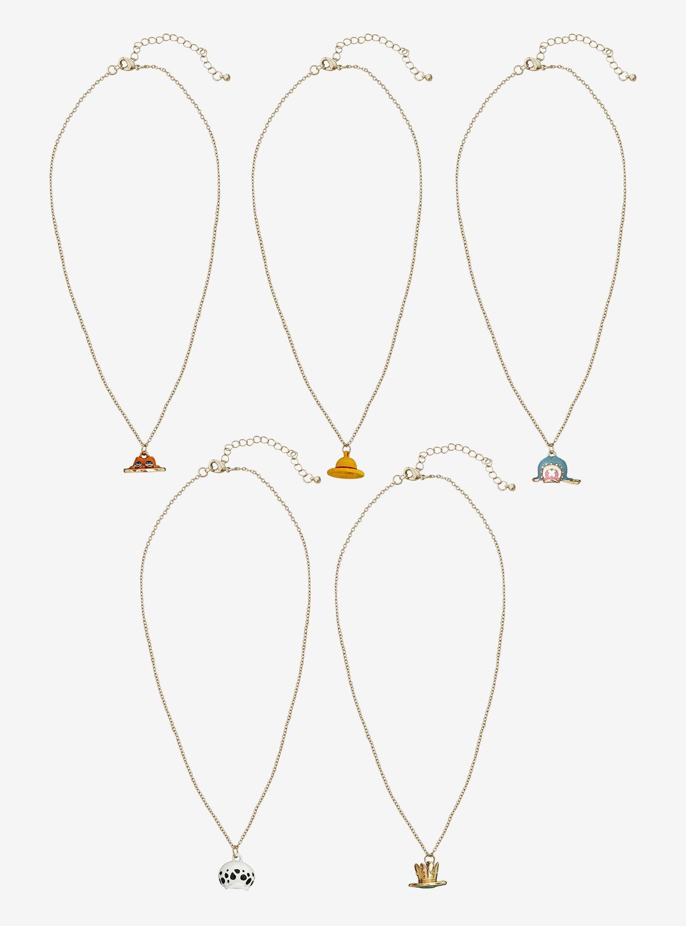 One Piece Character Hat Blind Box Necklace, , alternate
