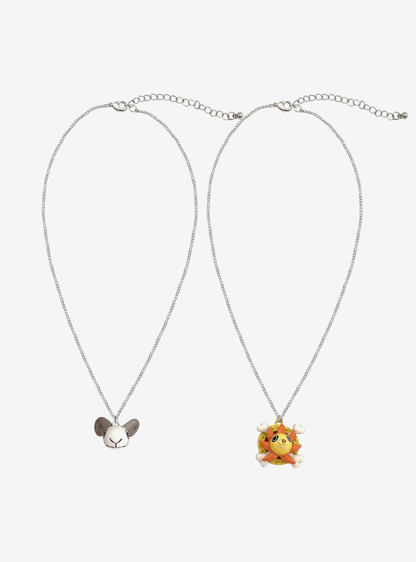 One Piece Figureheads Best Friend Necklace Set, , hi-res