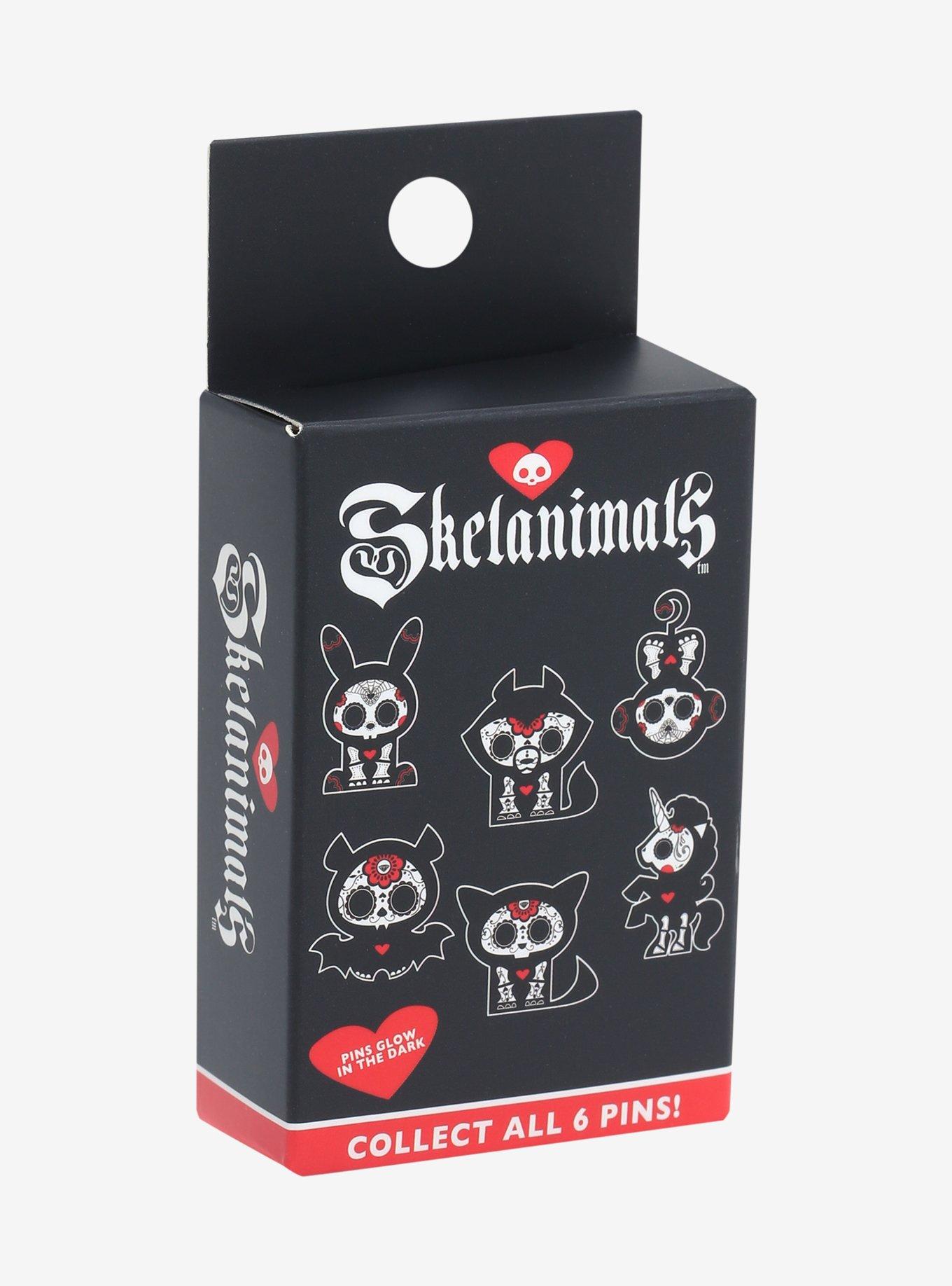 Skelanimals Day Of The Dead Blind Box Enamel Pin, , hi-res