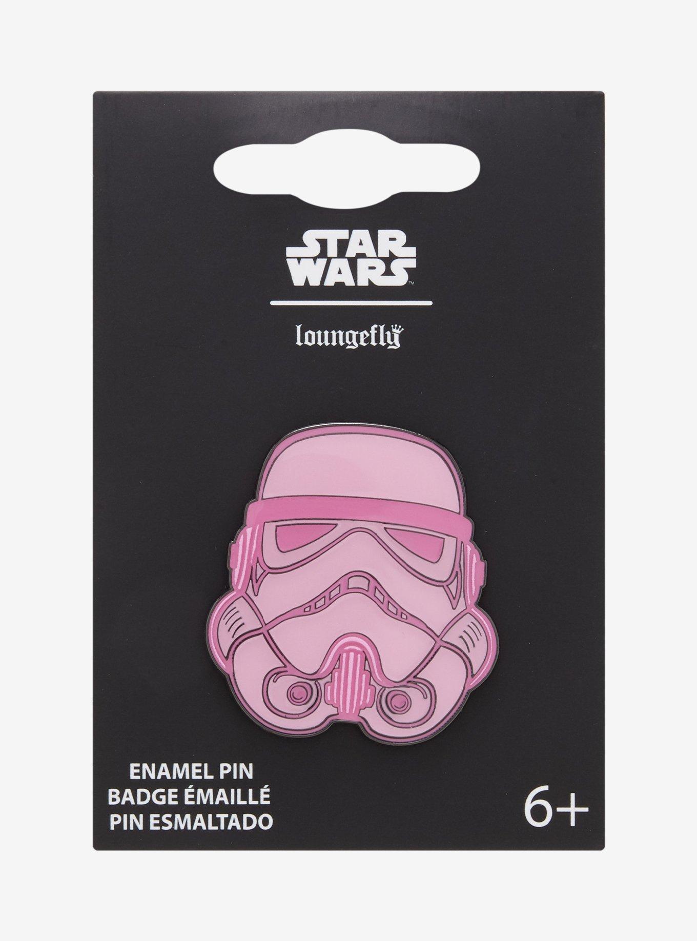 Loungefly Star Wars Pink Stormtrooper Enamel Pin, , hi-res