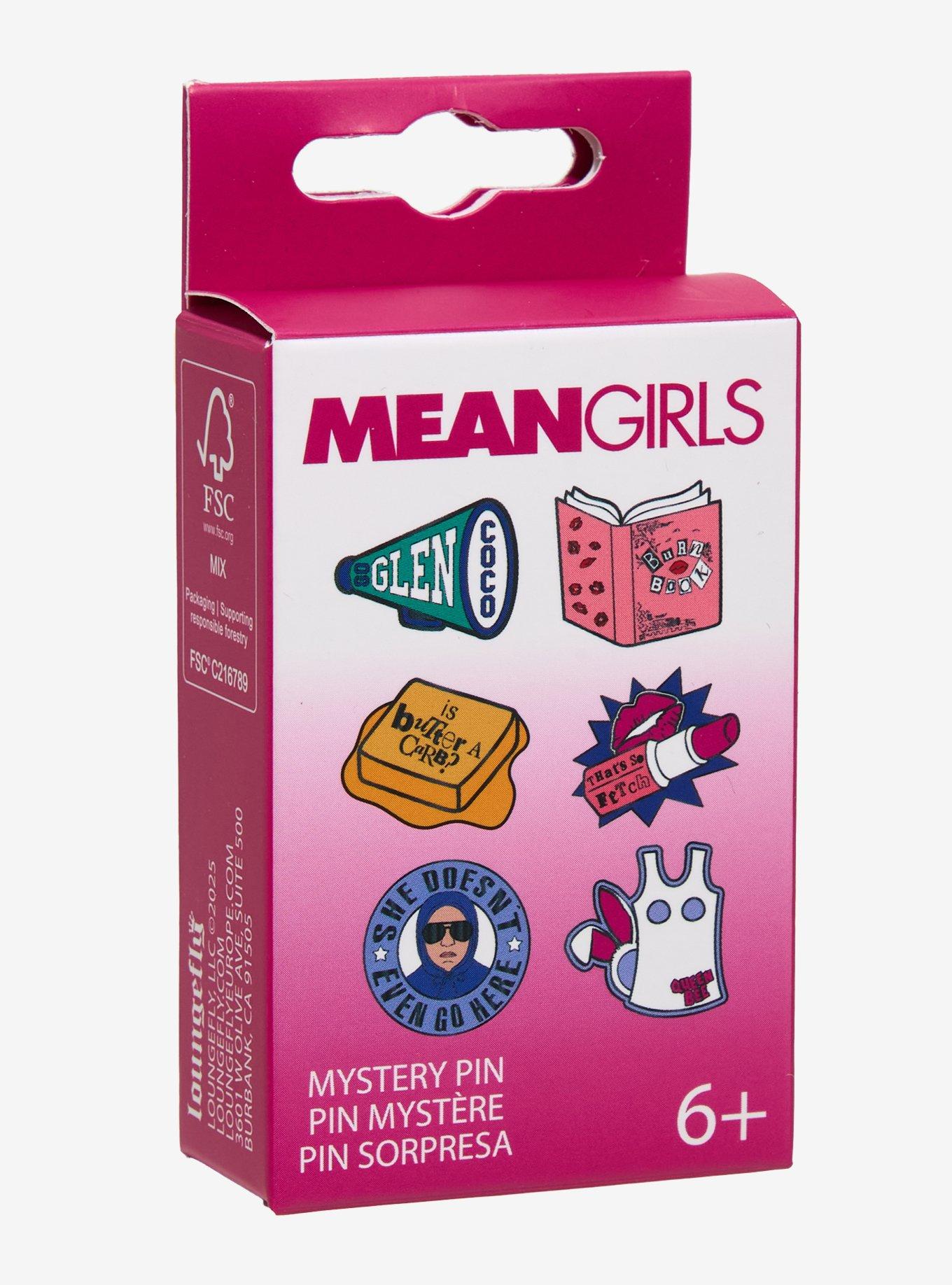 Loungefly Mean Girls Icon Blind Box Enamel Pin, , hi-res