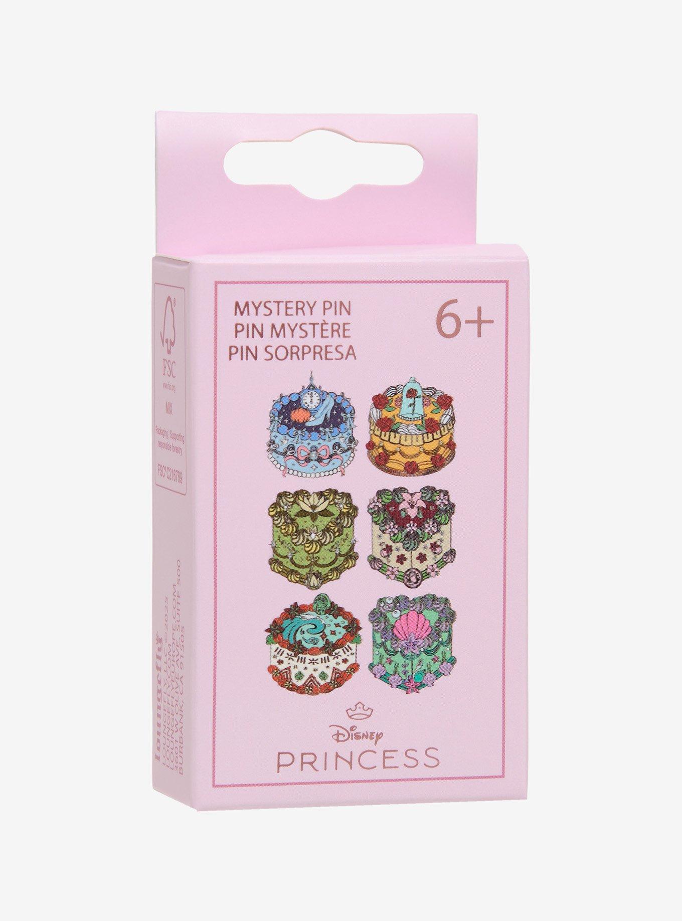 Loungefly Disney Princess Vintage Cake Blind Box Enamel Pin, , hi-res