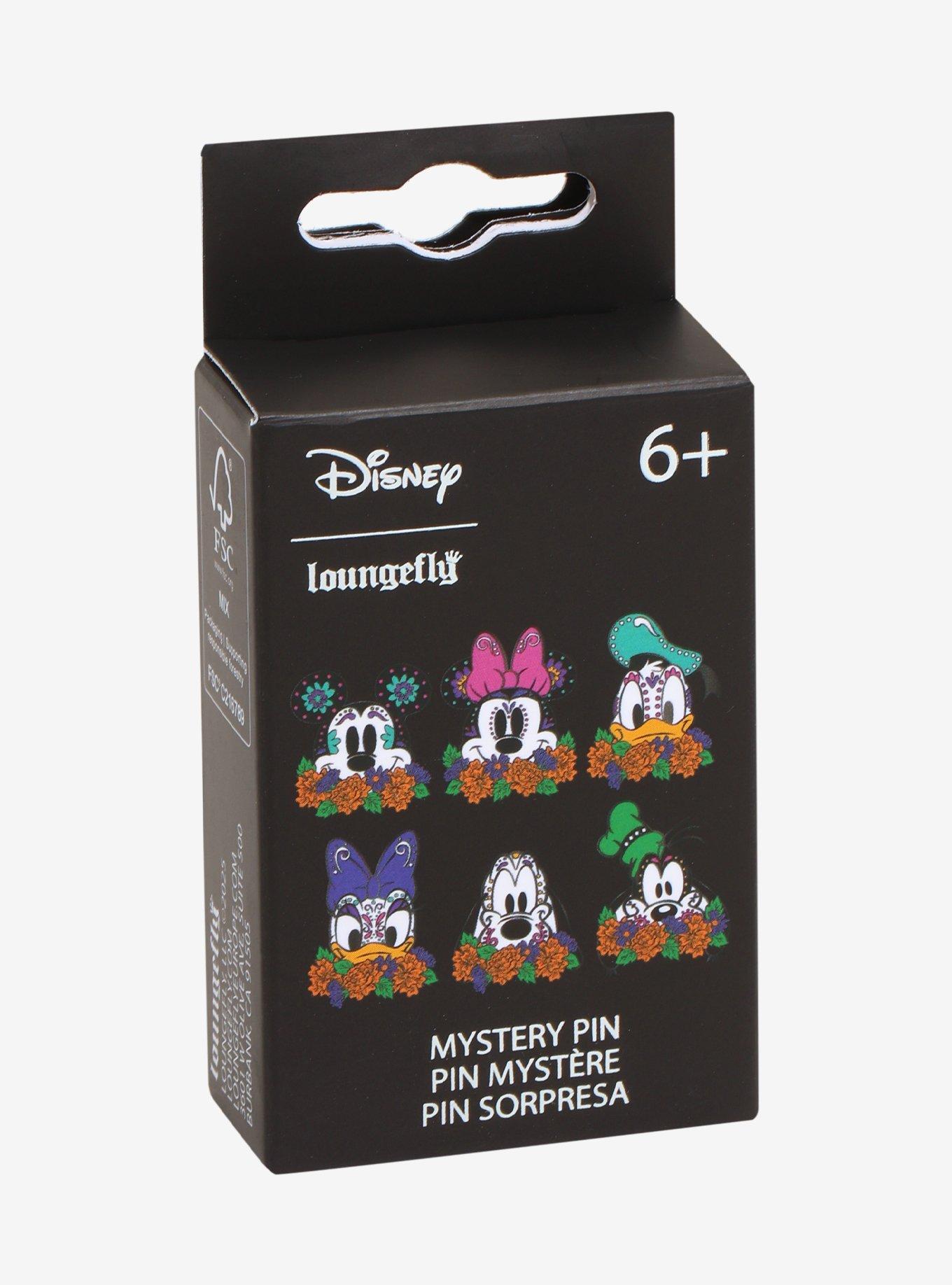 Loungefly Disney Mickey Mouse & Friends Floral Blind Box Enamel Pin, , hi-res