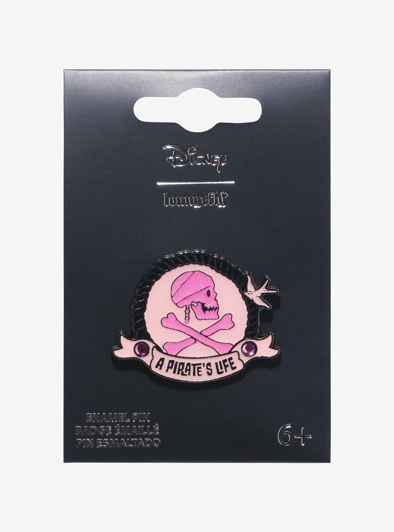 Loungefly Disney Pirates Of The Caribbean Pirate's Life Enamel Pin, , hi-res