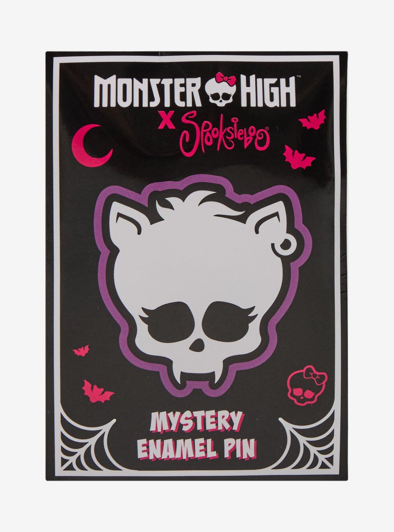 Monster High X Spooksieboo Skullette Blind Box Enamel Pin Hot Topic Exclusive, , hi-res