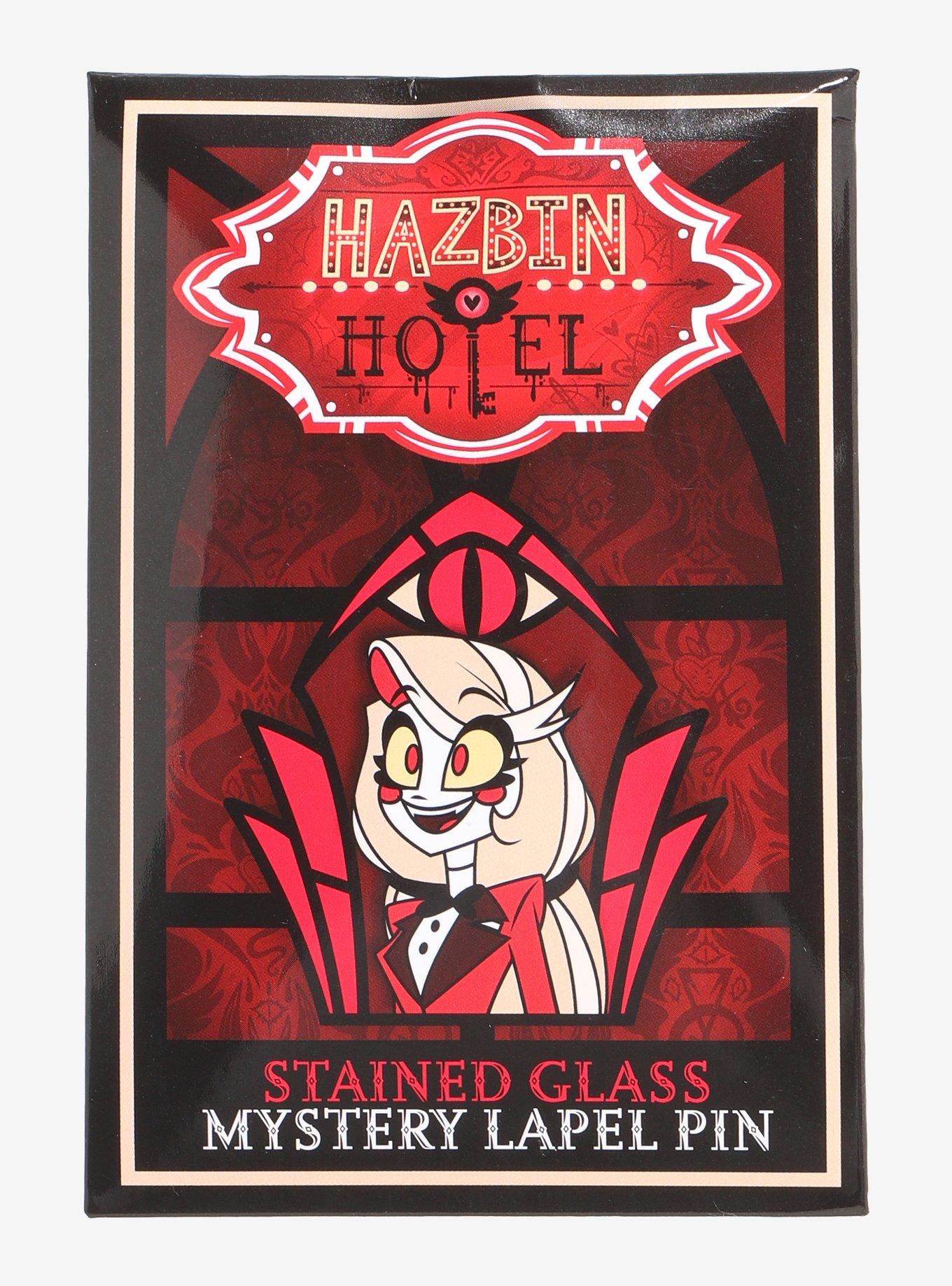 Hazbin Hotel Character Stained Glass Blind Box Enamel Pin Hot Topic Exclusive, , alternate