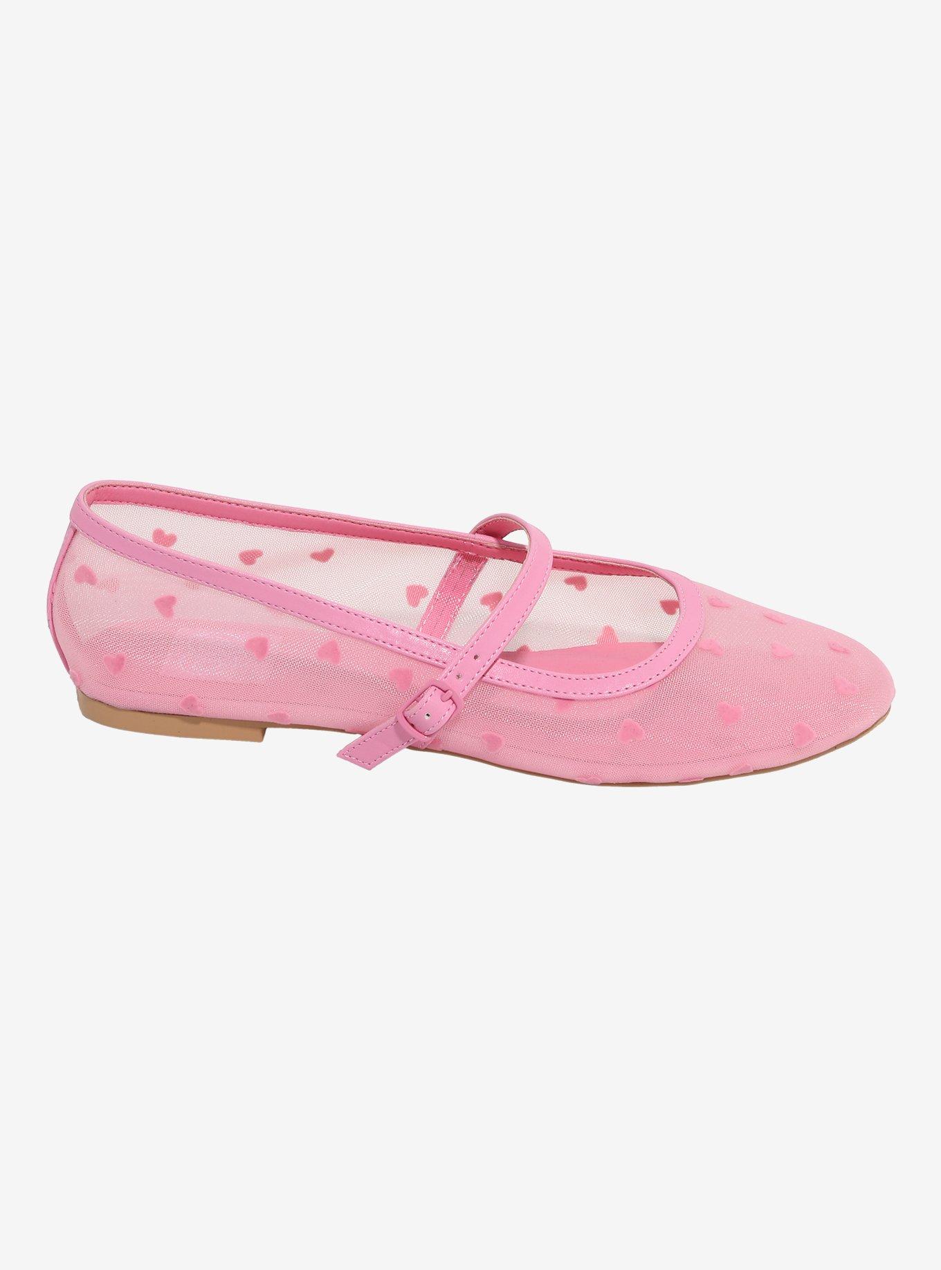Strange Cvlt Pink Mesh Helena Flats, MULTI, alternate
