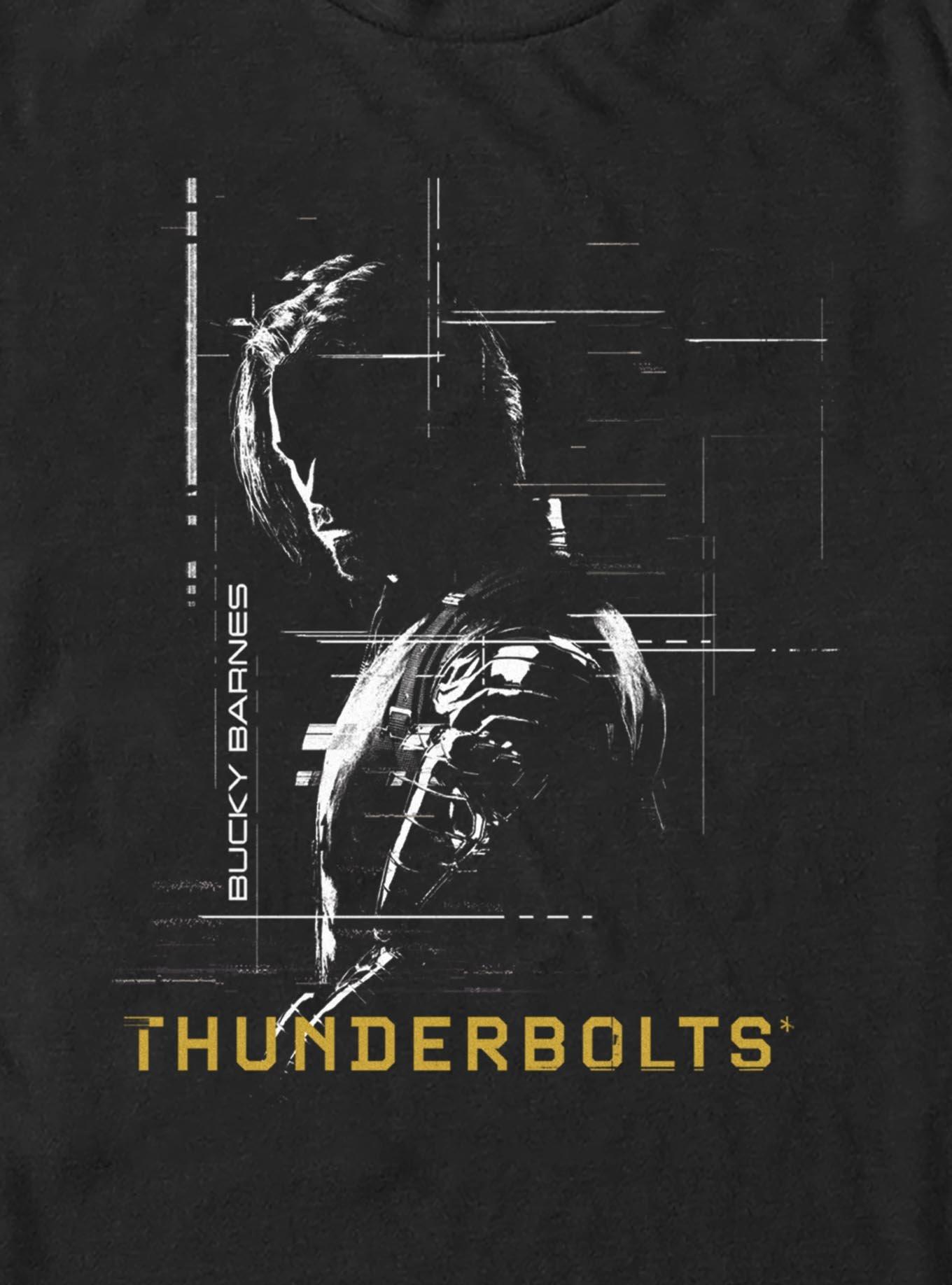 Marvel Thunderbolts* Bucky Barnes Silhouette T-Shirt, , hi-res