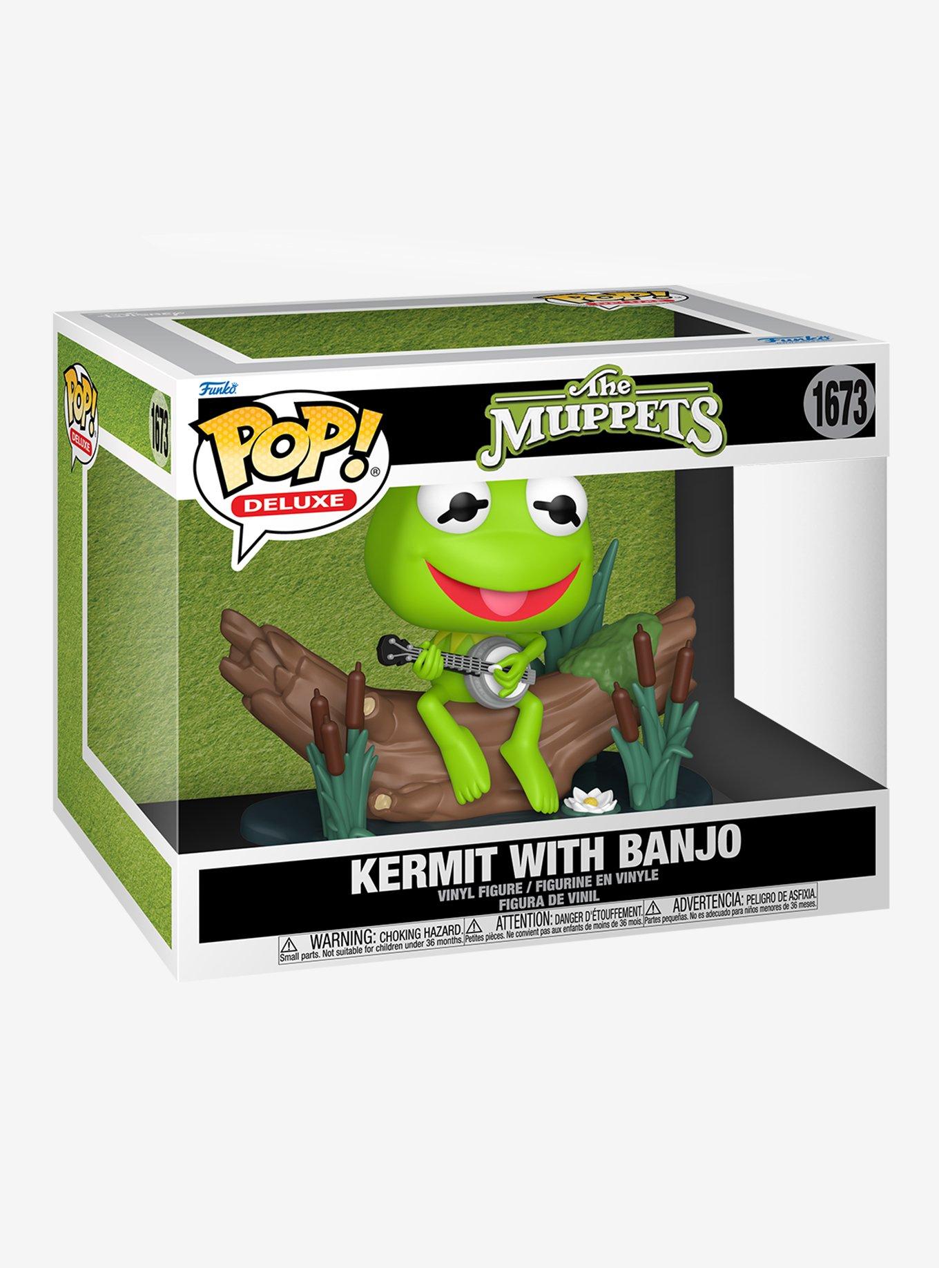 Funko Pop! Deluxe The Muppets Kermit With Banjo Vinyl Figure, , hi-res