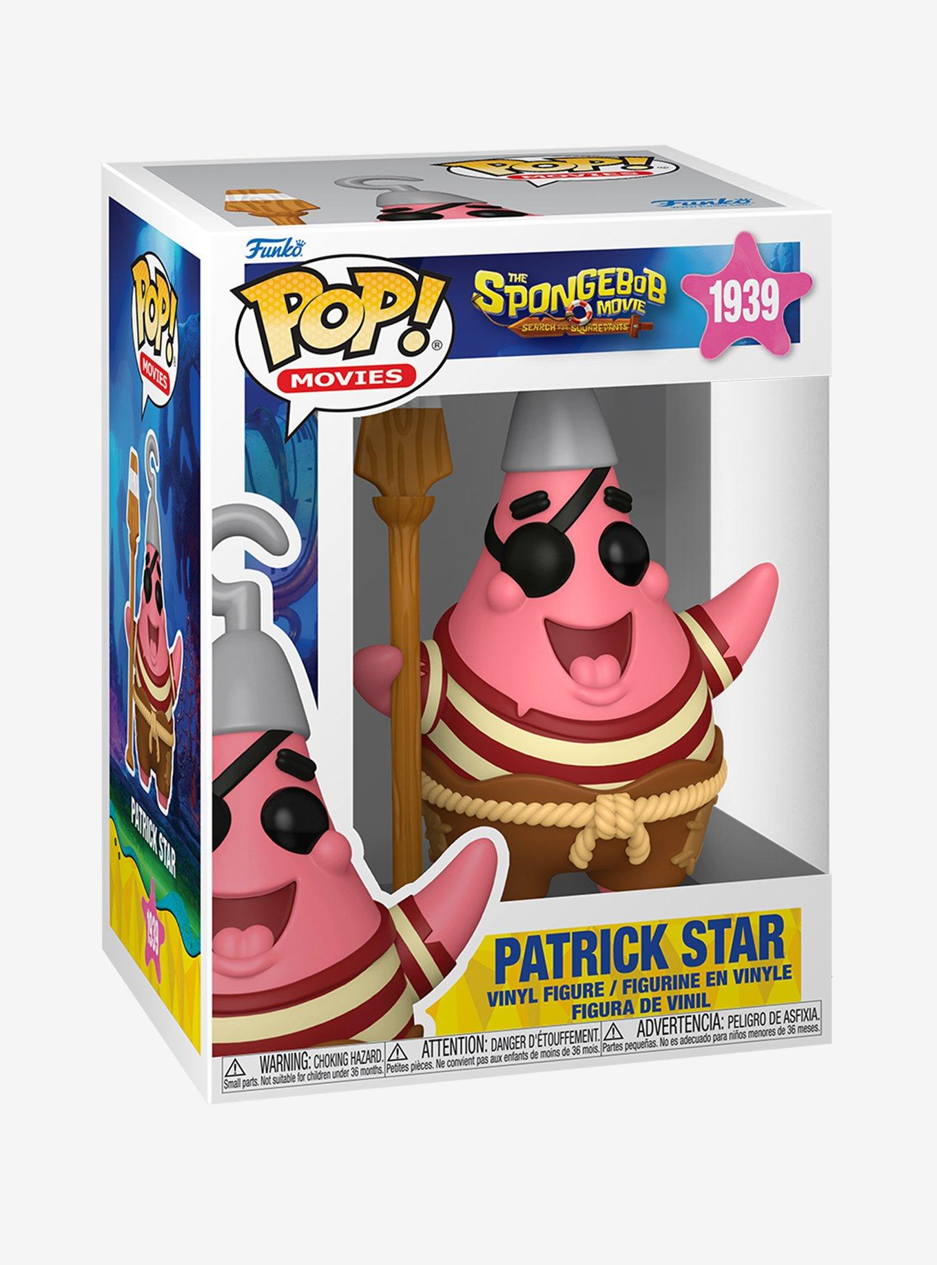 Funko Pop! Movies The SpongeBob Movie: Search for SquarePants Patrick Star Vinyl Figure, , hi-res