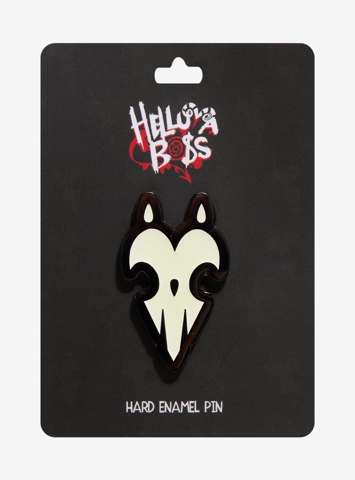 Helluva Boss Blitz Forehead Mark Enamel Pin, , hi-res