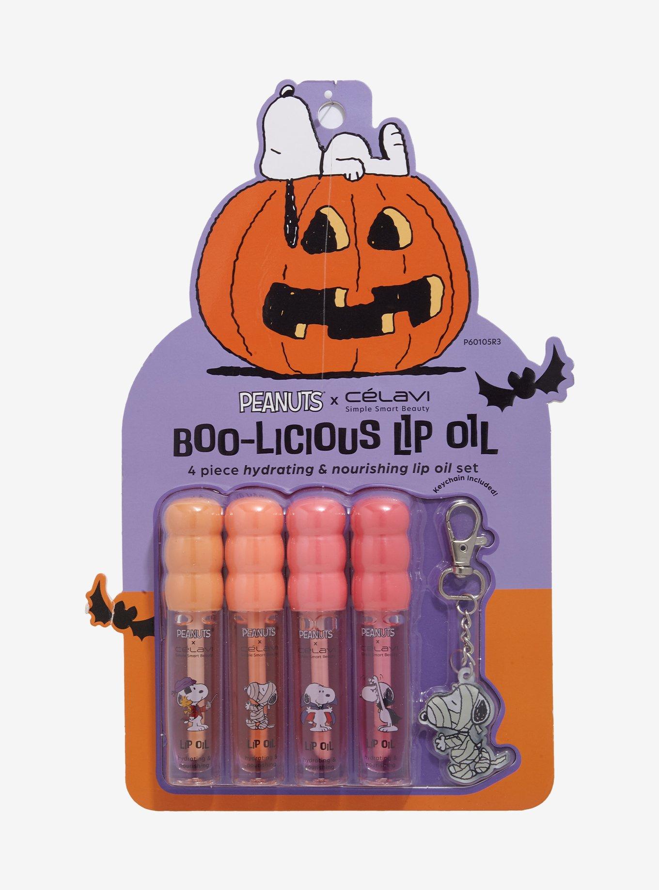 C&eacute;lavi Peanuts Boo-Licious Lip Oil Set, , alternate