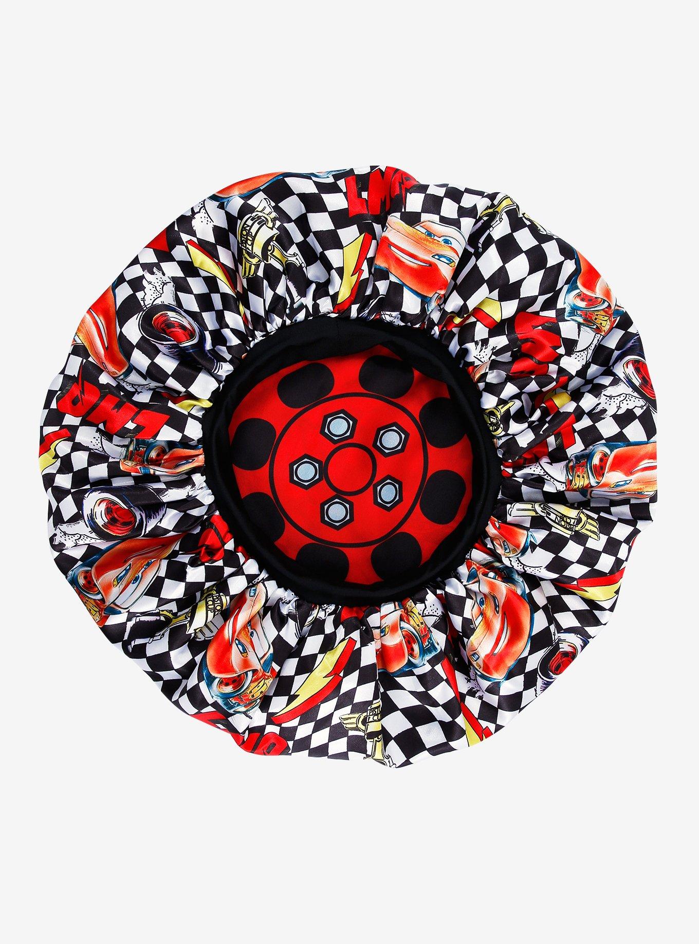 Disney Pixar Cars Lightning McQueen Reversible Satin Bonnet - BoxLunch Exclusive, , hi-res