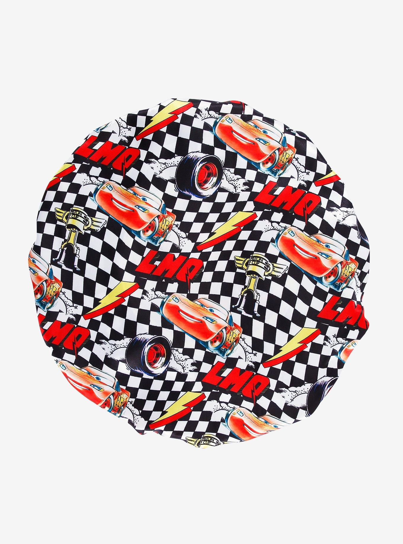 Disney Pixar Cars Lightning McQueen Reversible Satin Bonnet - BoxLunch Exclusive, , alternate