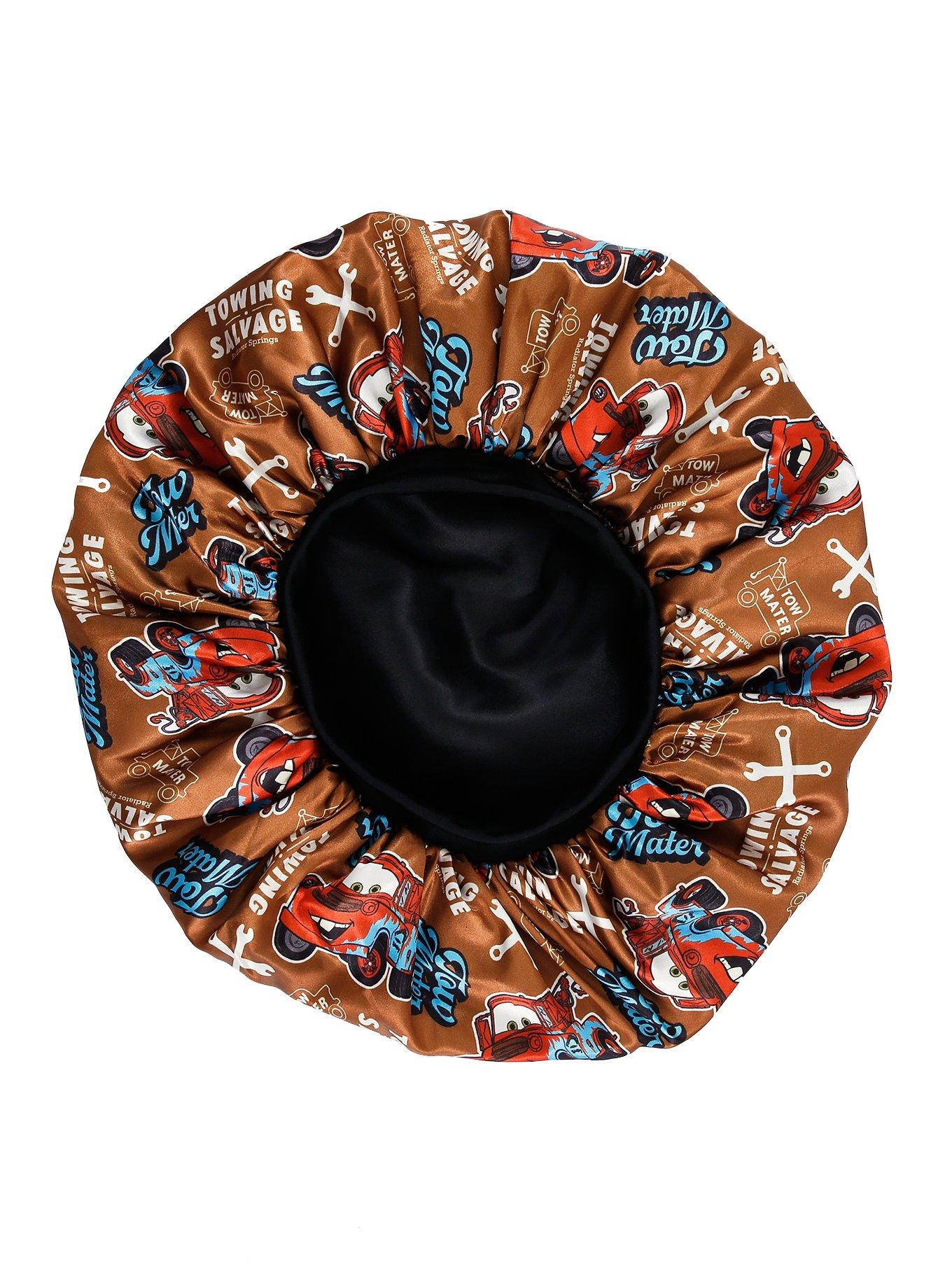 Disney Pixar Cars Mater Allover Print Satin Bonnet - BoxLunch Exclusive, , hi-res