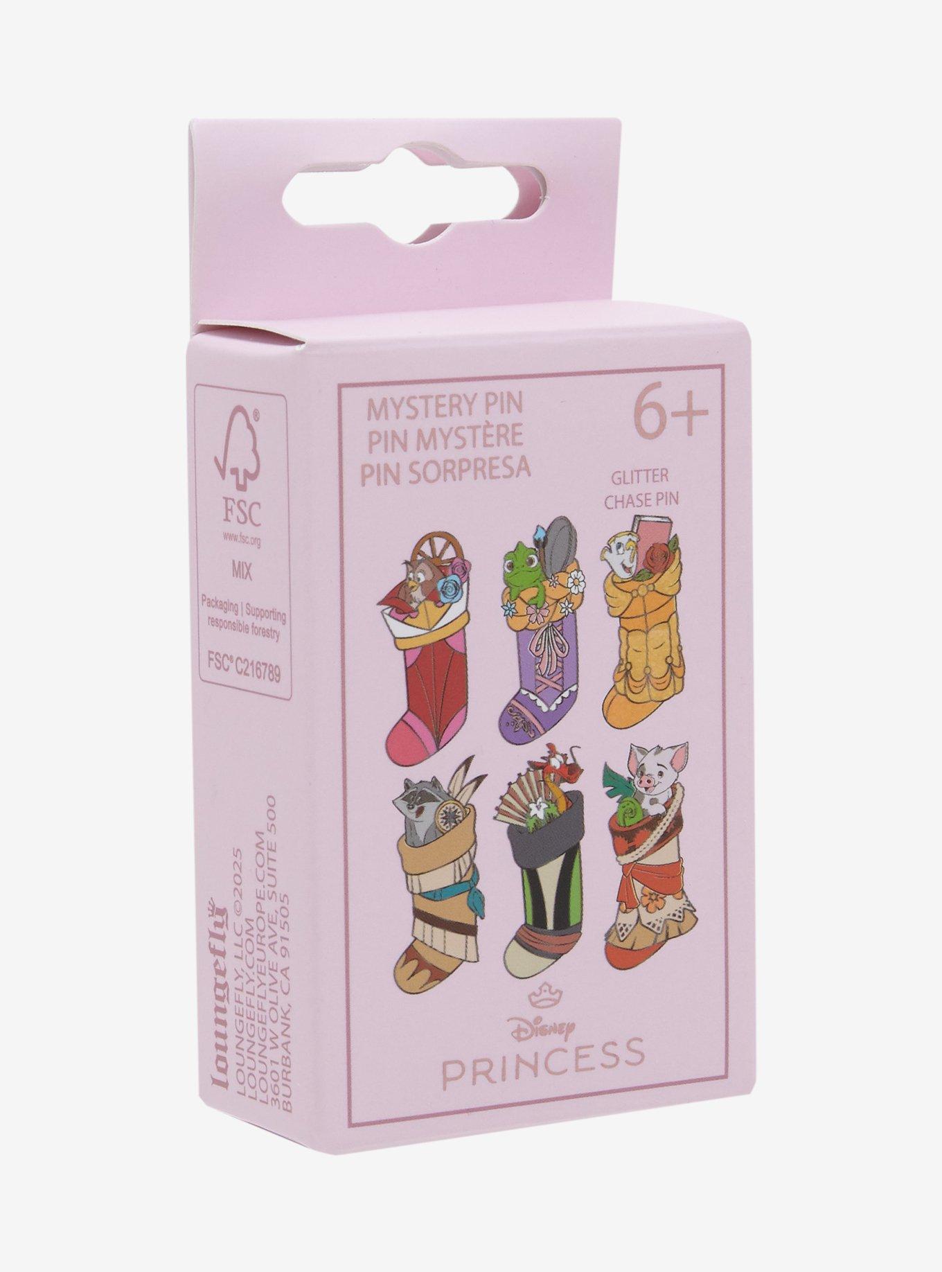 Loungefly Disney Princess Stocking Blind Box Enamel Pin, , hi-res