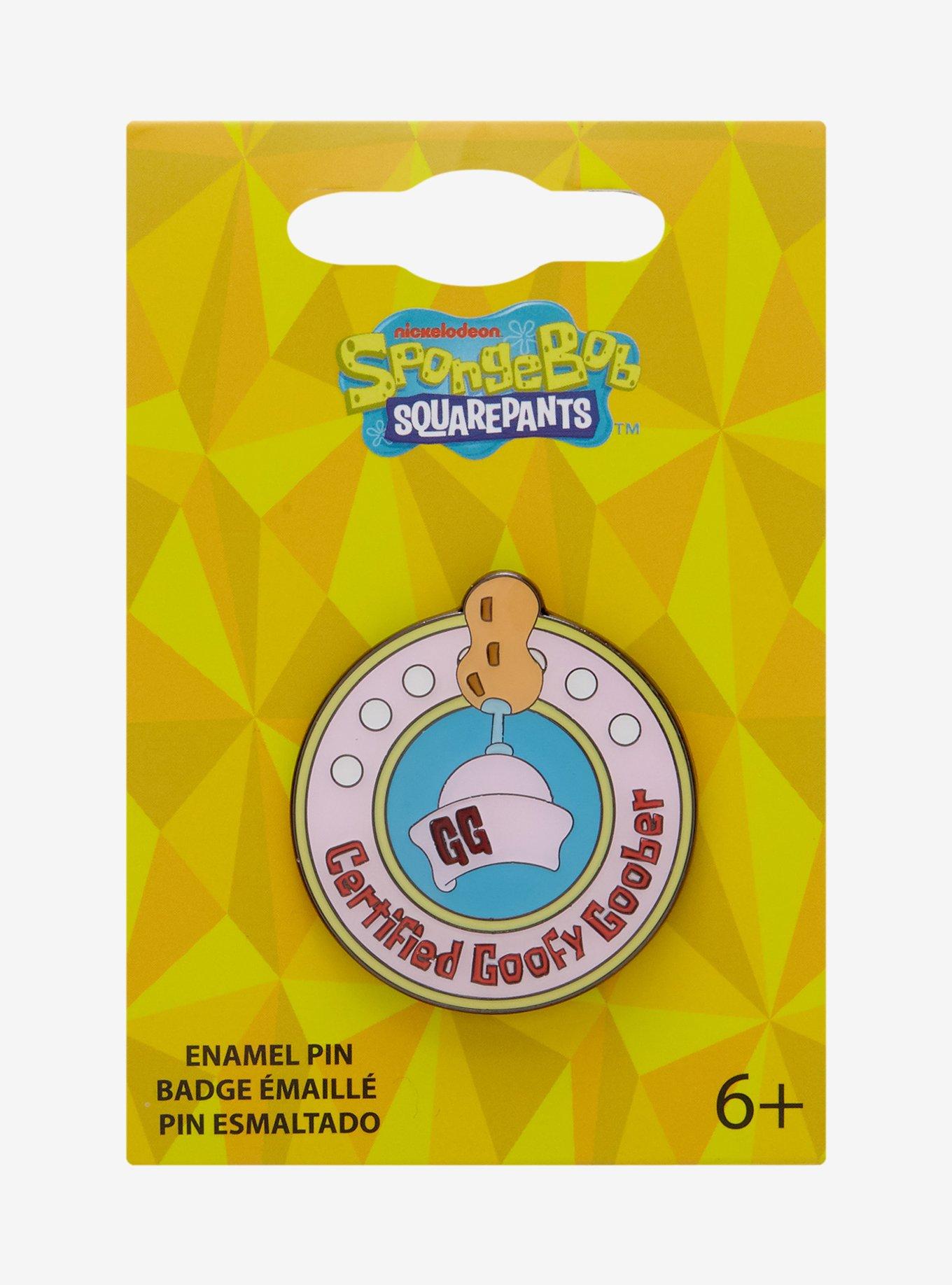 SpongeBob SquarePants Goofy Goober Enamel Pin, , hi-res