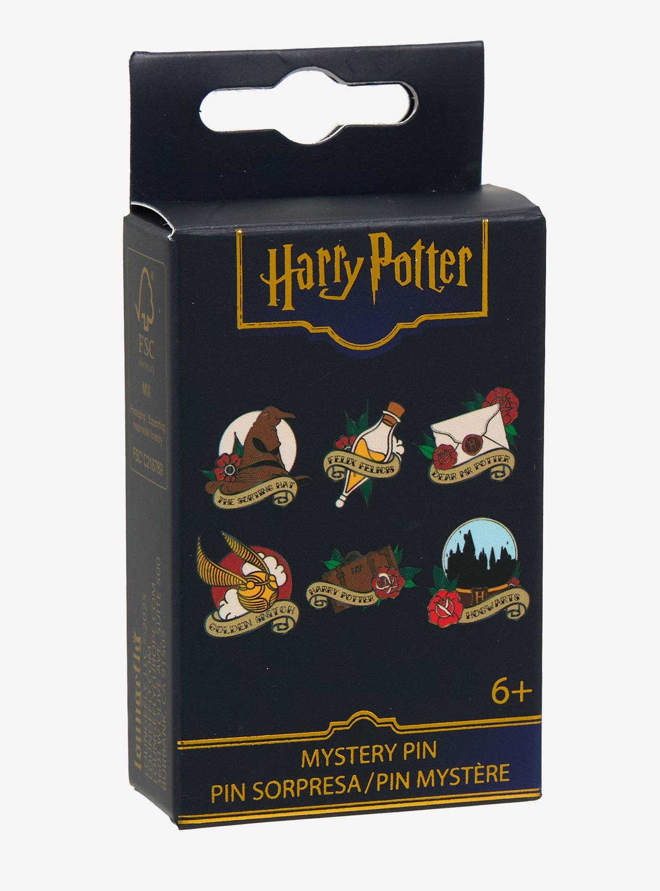 Loungefly Harry Potter Tattoo Blind Box Enamel Pin, , hi-res