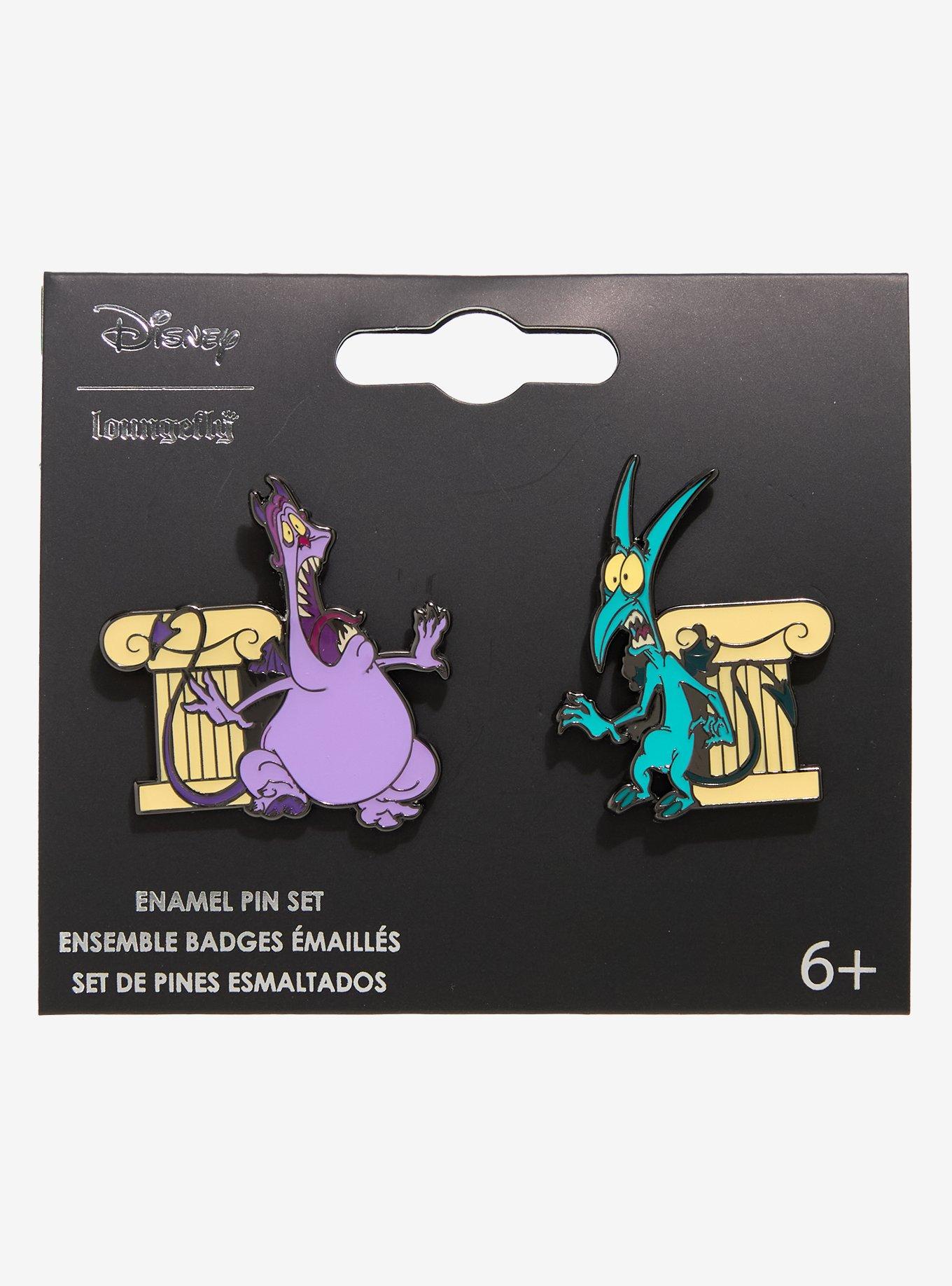 Loungefly Disney Hercules Pain & Panic Enamel Pin Set, , hi-res
