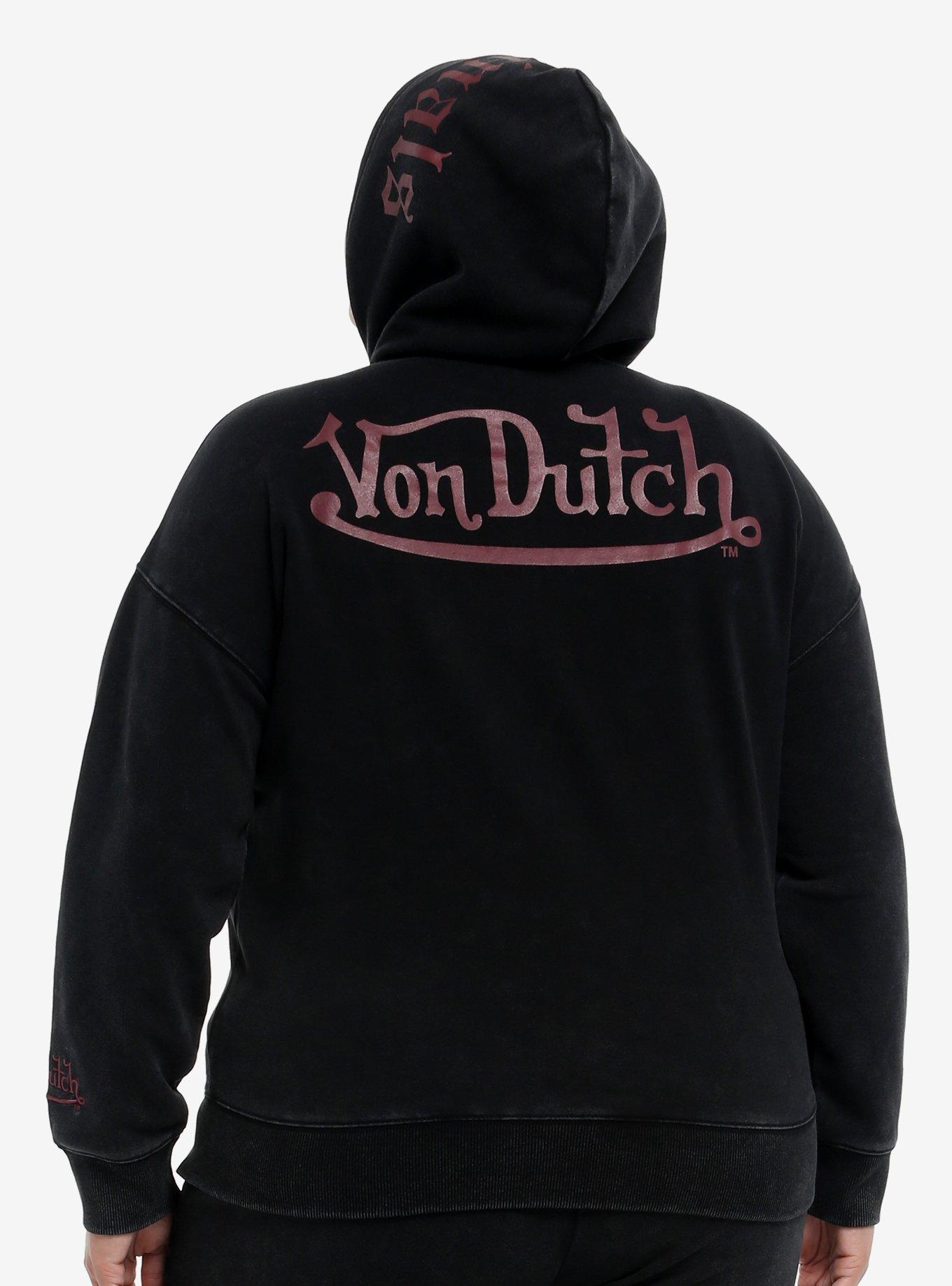 Von Dutch Eye Logo Girls Hoodie Plus Size, , hi-res