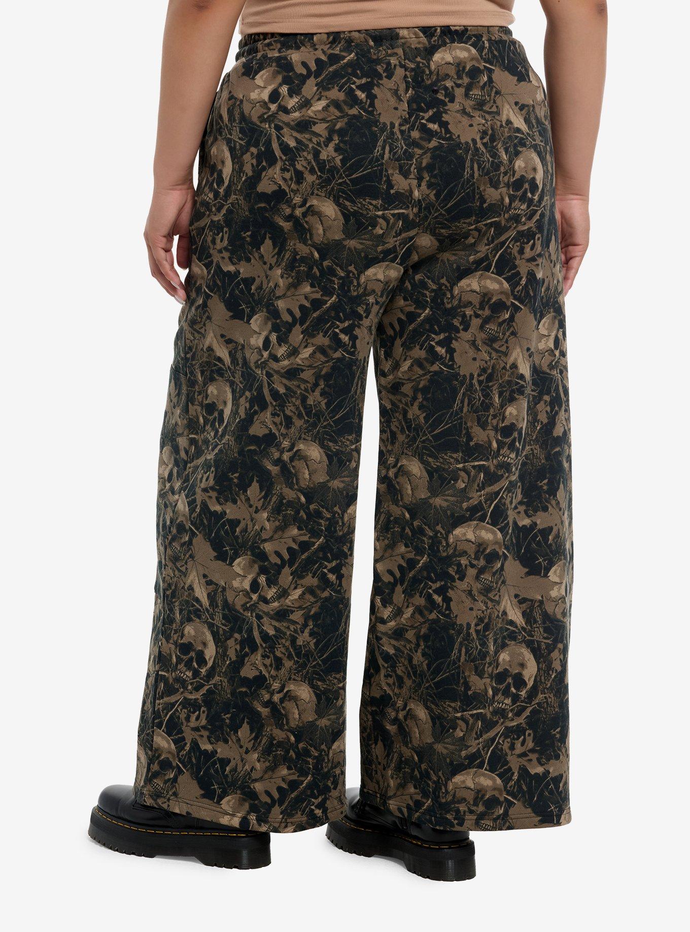 Skull Tree Camo Girls Carpenter Lounge Pants Plus Size, , hi-res