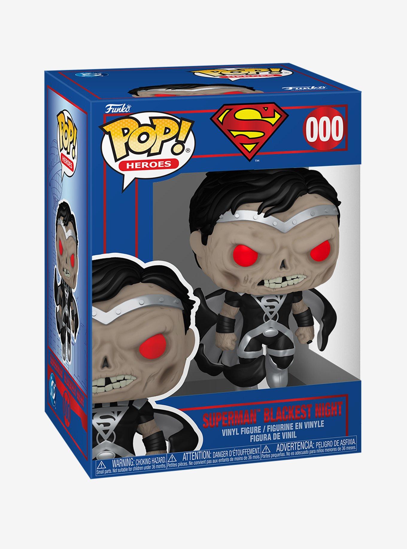 Funko Pop! Heroes DC Comics Superman Blackest Night Vinyl Figure, , alternate