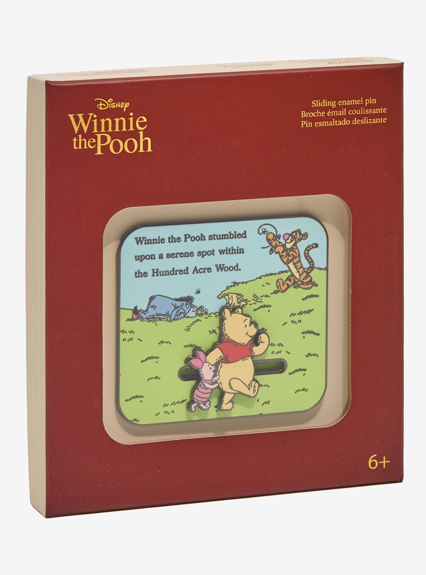 Loungefly Disney Winnie the Pooh Scene Limited Edition Sliding Enamel Pin - BoxLunch Exclusive, , hi-res