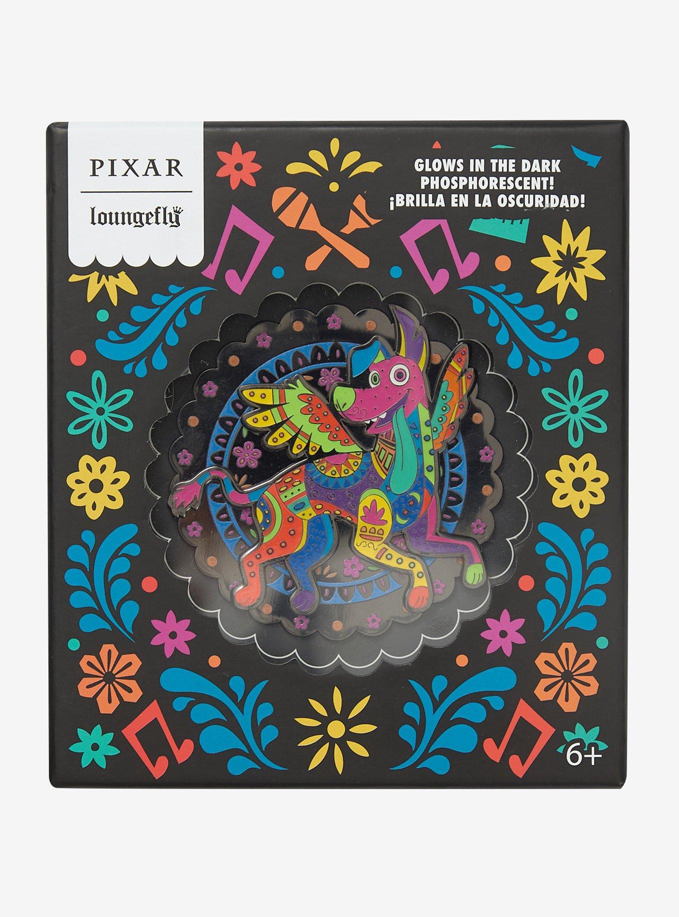 Disney Pixar Coco Dante Layered Glow-in-the-Dark Limited Edition Enamel Pin — BoxLunch Exclusive, , alternate