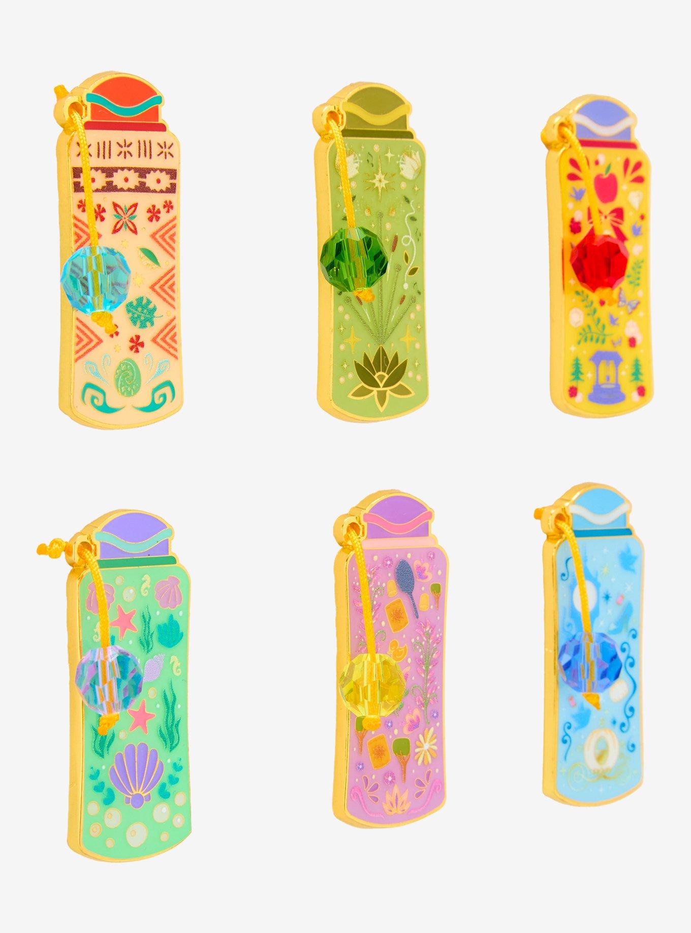 Loungefly Disney Princess Beaded Water Bottle Blind Box Enamel Pin — BoxLunch Exclusive, , hi-res