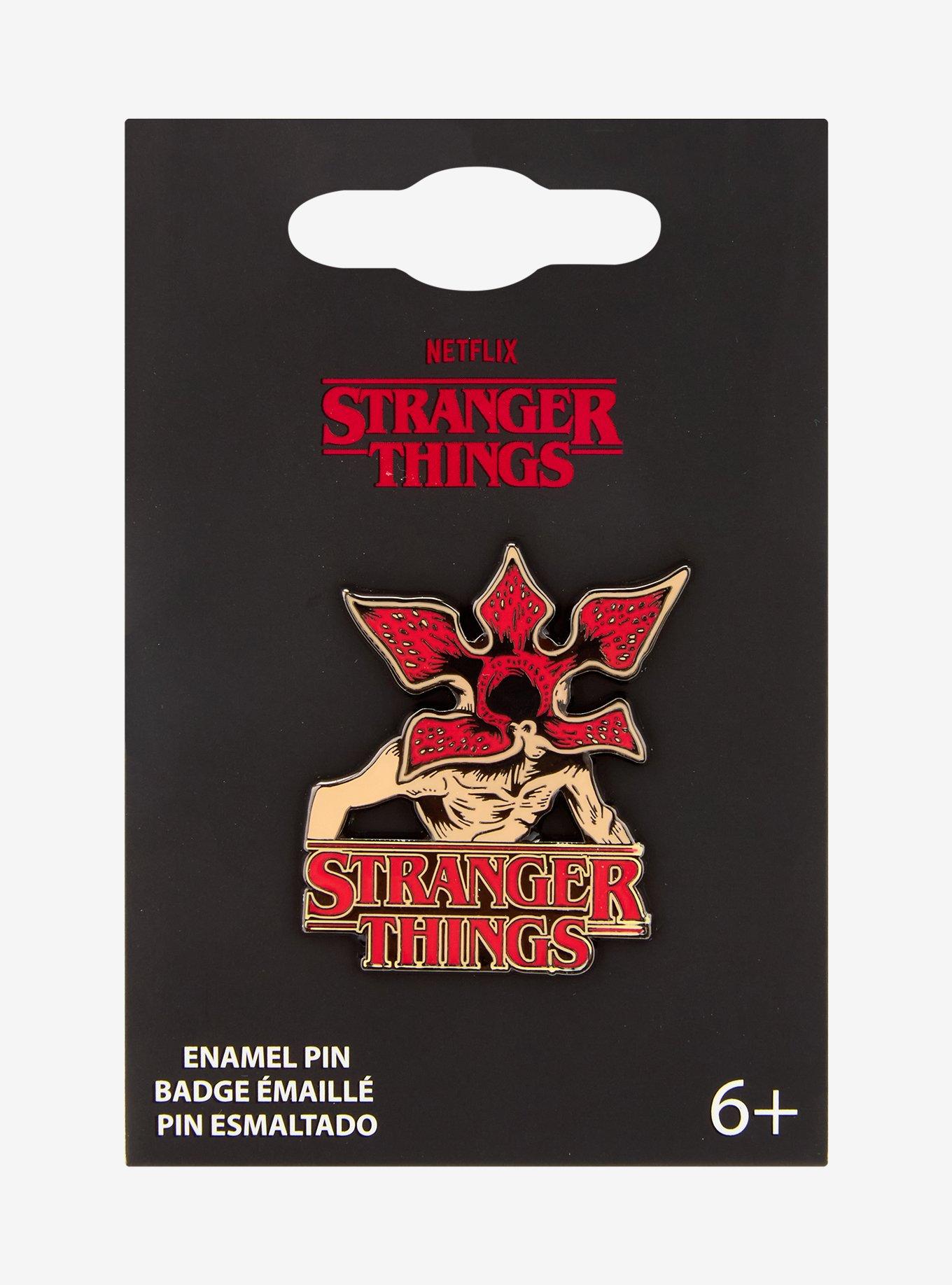 Loungefly Stranger Things Demogorgon Enamel Pin - BoxLunch Exclusive, , hi-res