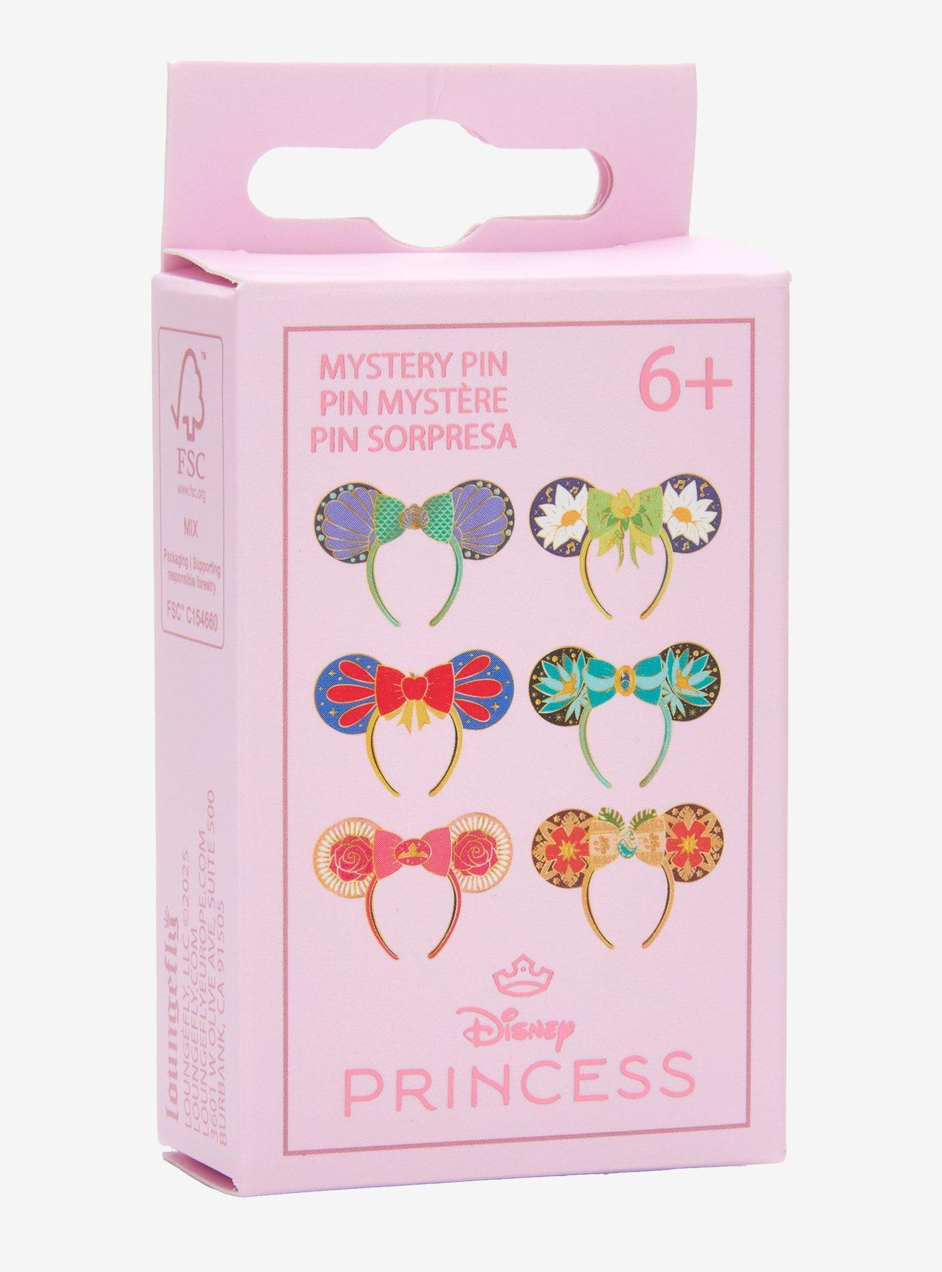 Loungefly Disney Princess Minnie Mouse Ears Blind Box Enamel Pin — BoxLunch Exclusive, , alternate