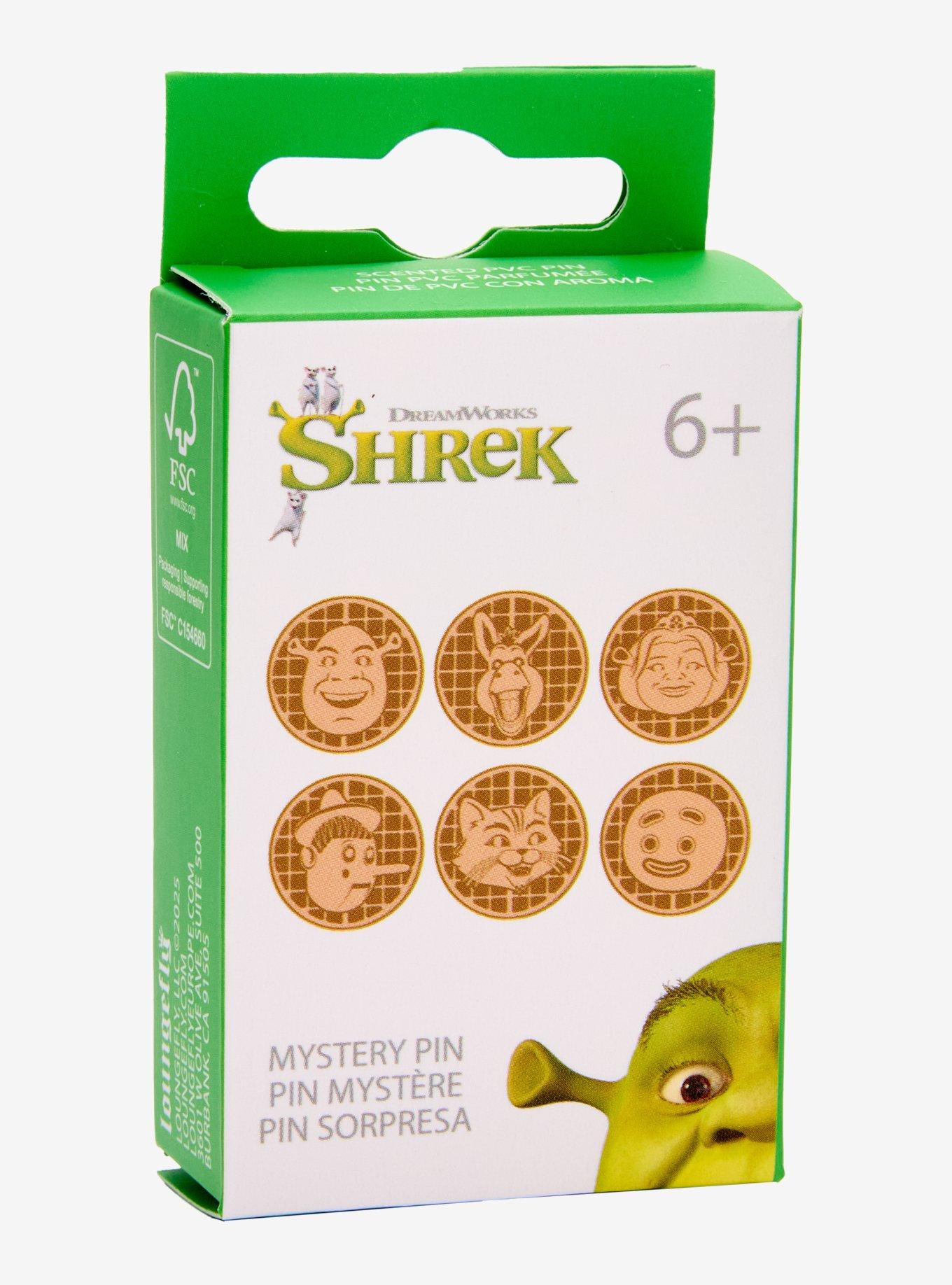 Loungefly DreamWorks Shrek Waffle Scented Blind Box Enamel Pin — BoxLunch Exclusive, , hi-res