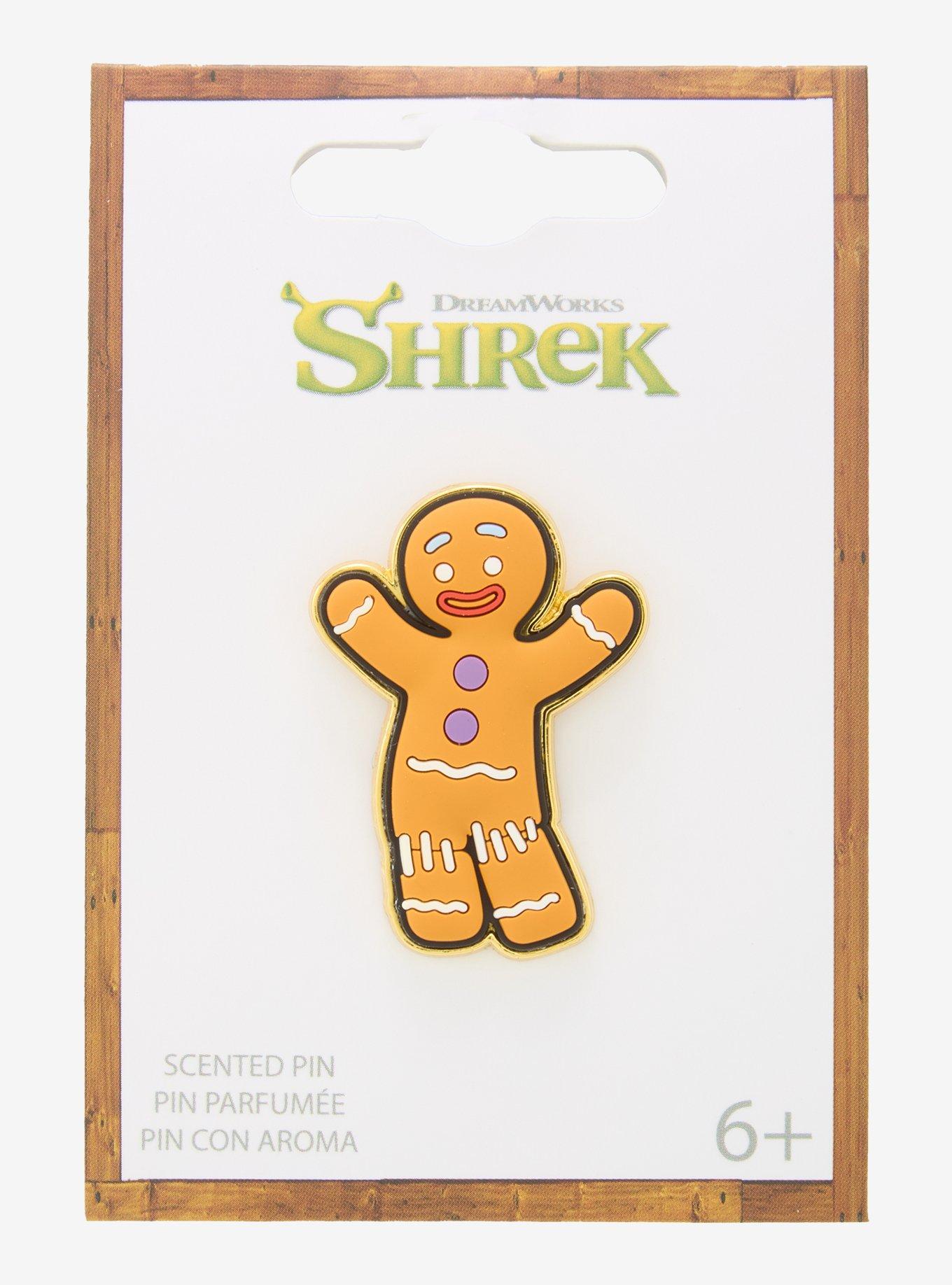 DreamWorks Shrek Gingy Scented Enamel Pin — BoxLunch Exclusive, , hi-res