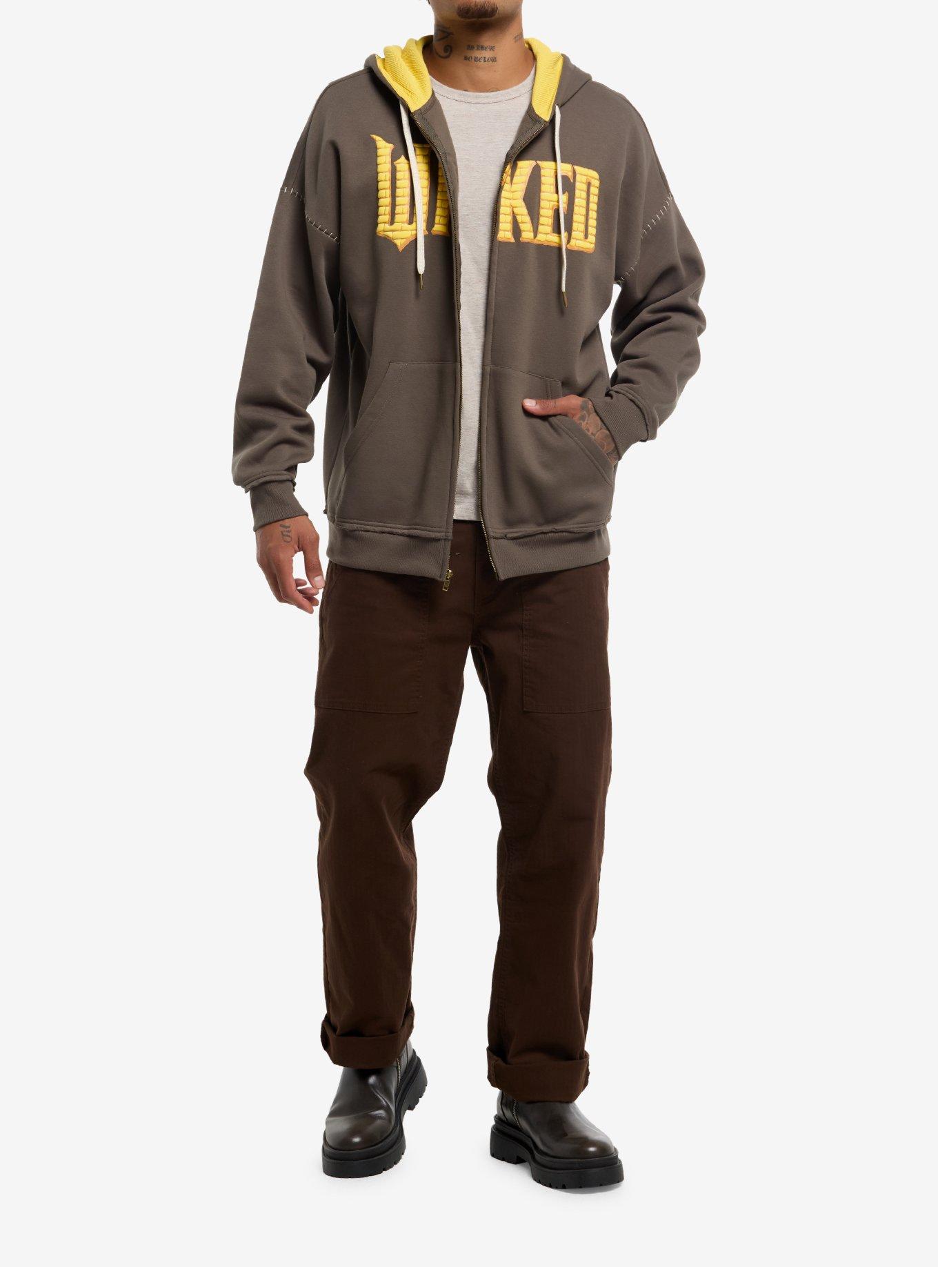 Our Universe Wicked Fiyero Scarecrow Hoodie, BROWN, alternate