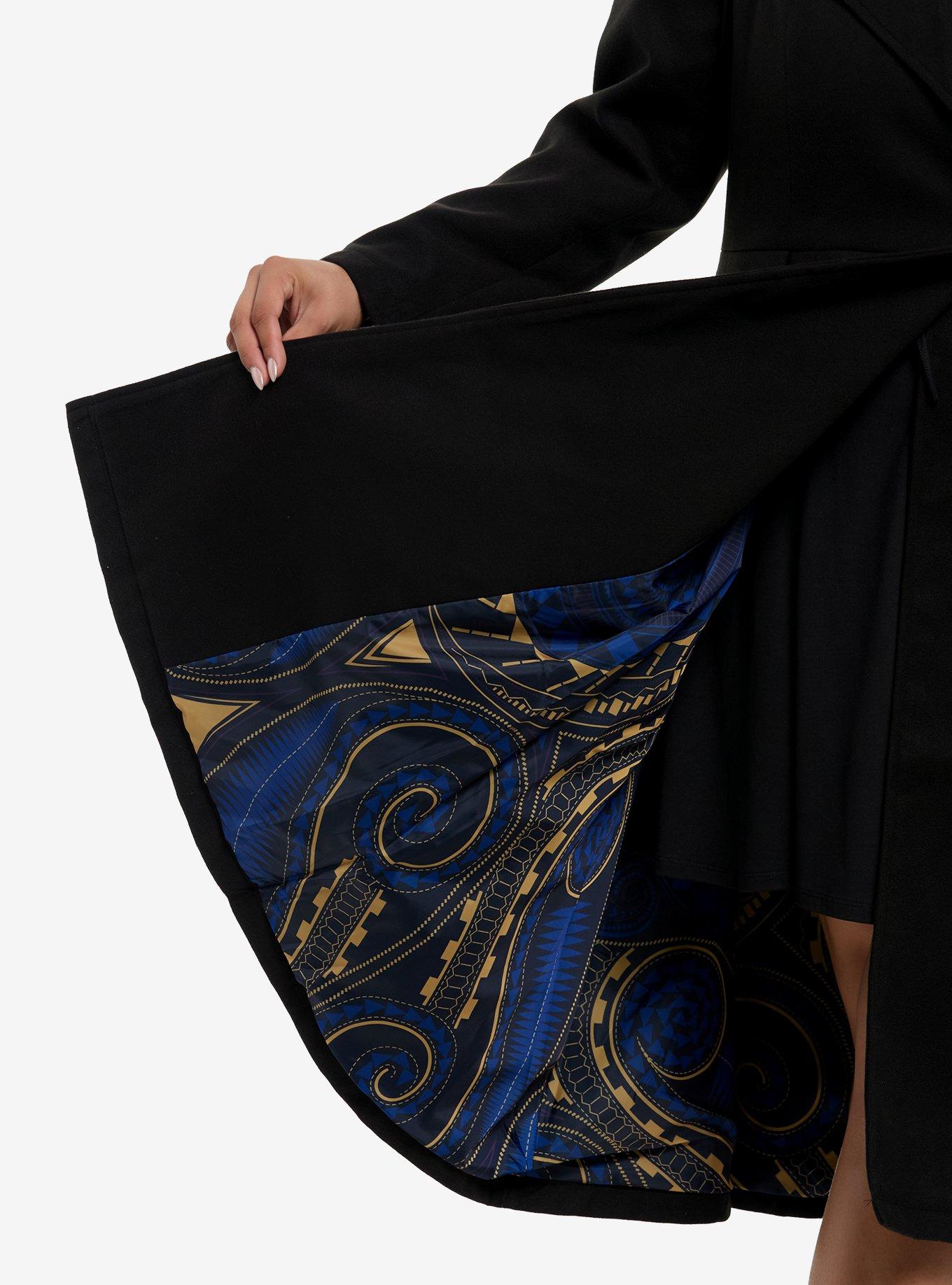 Her Universe Wicked Elphaba Long Coat Plus Size Her Universe Exclusive, BLACK  GREEN, alternate - view 5