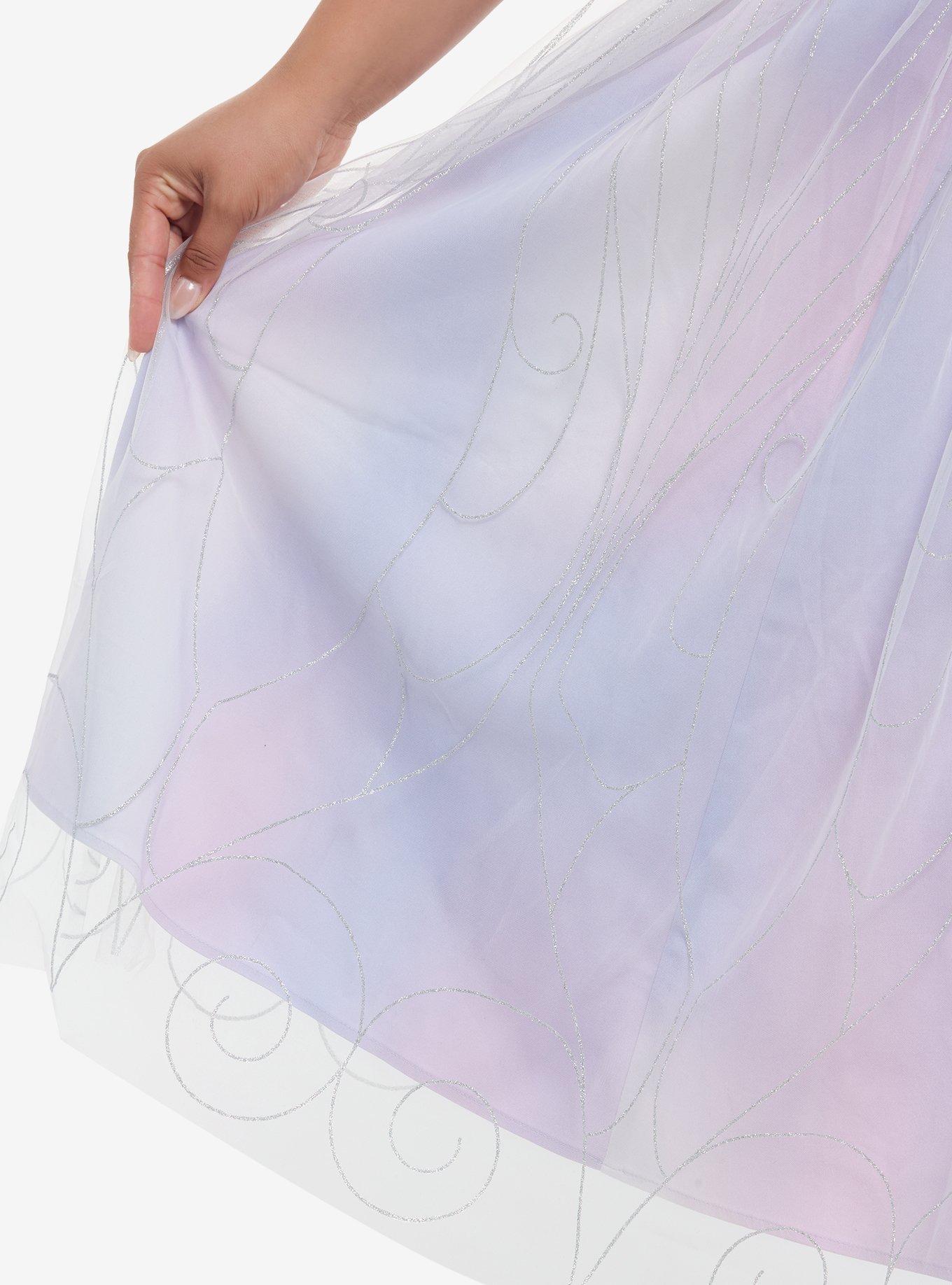 Her Universe Wicked Glinda Glitter Dress Plus Size Her Universe Exclusive, MULTI, alternate